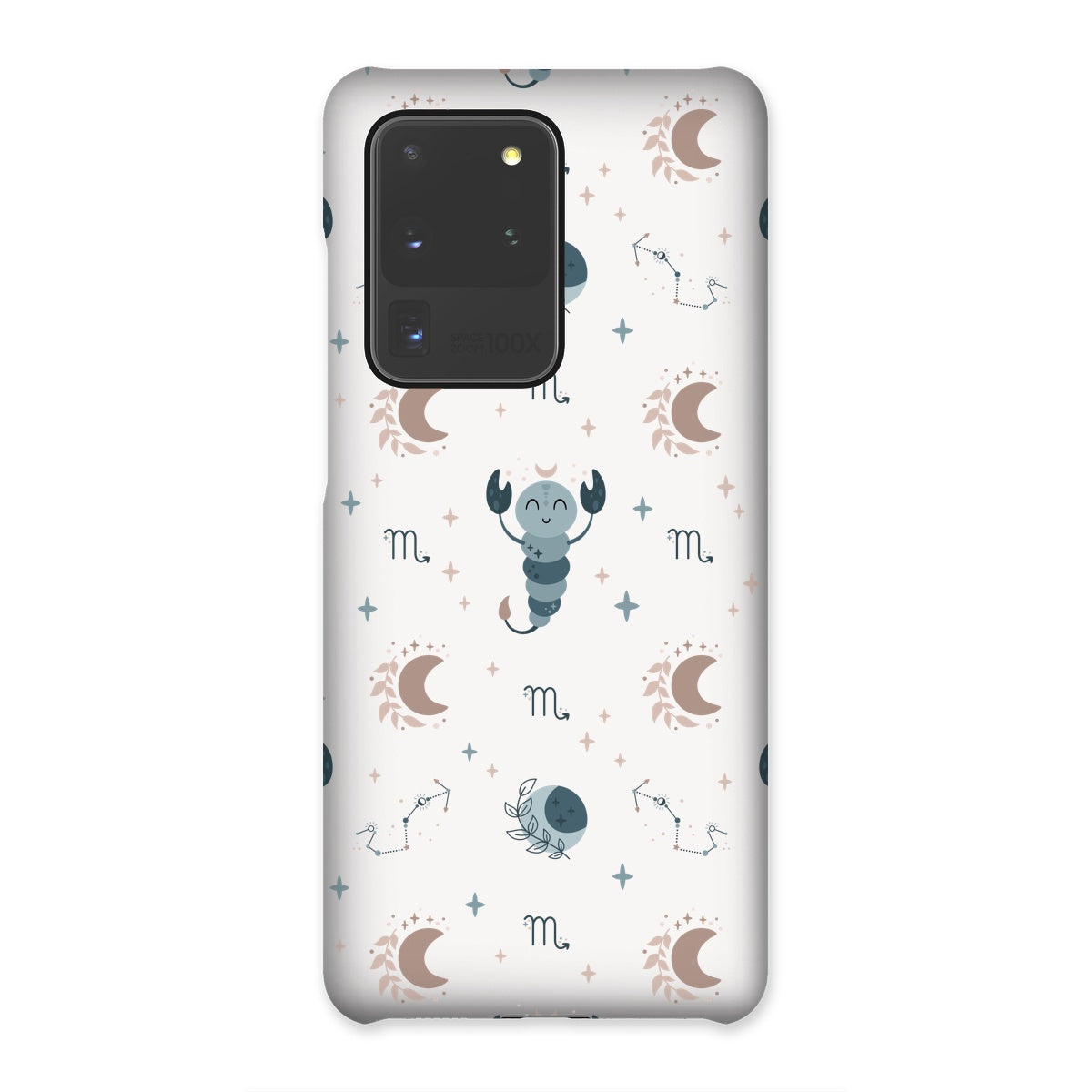 Scorpio Pattern Snap Phone Case