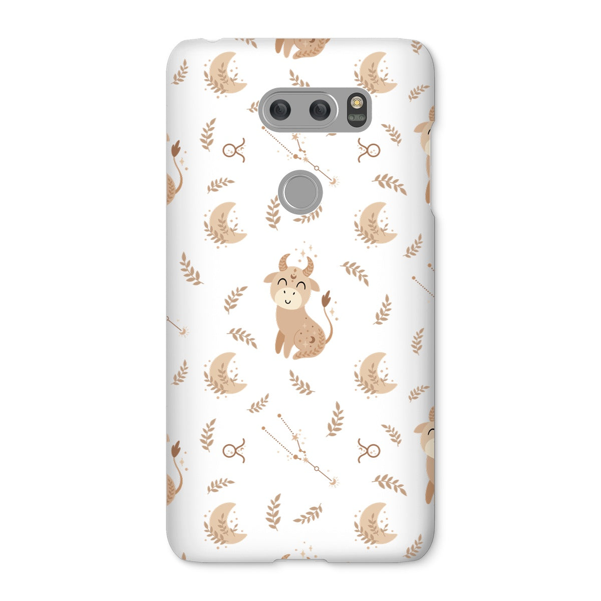 Taurus Pattern Snap Phone Case