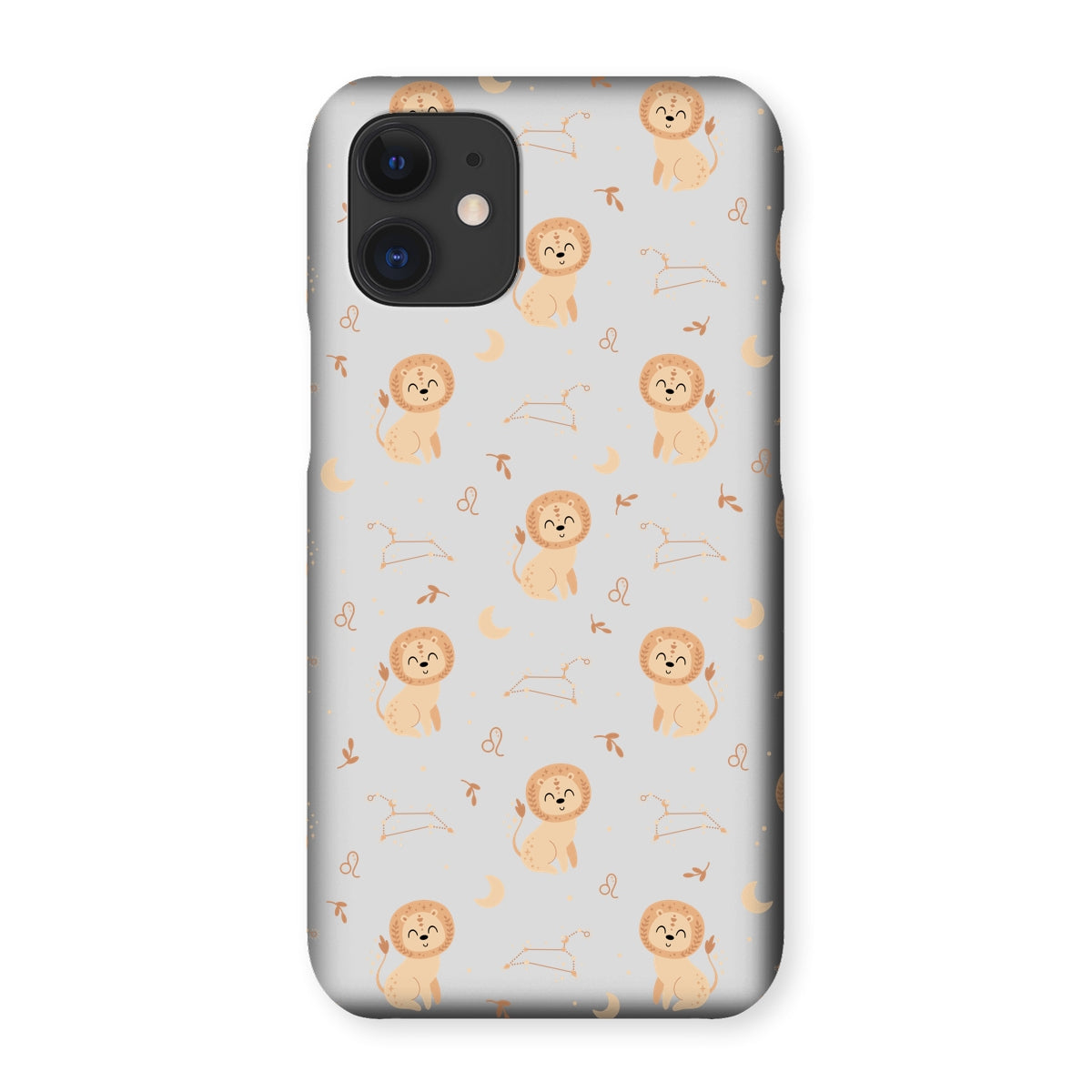 Leo Pattern Snap Phone Case