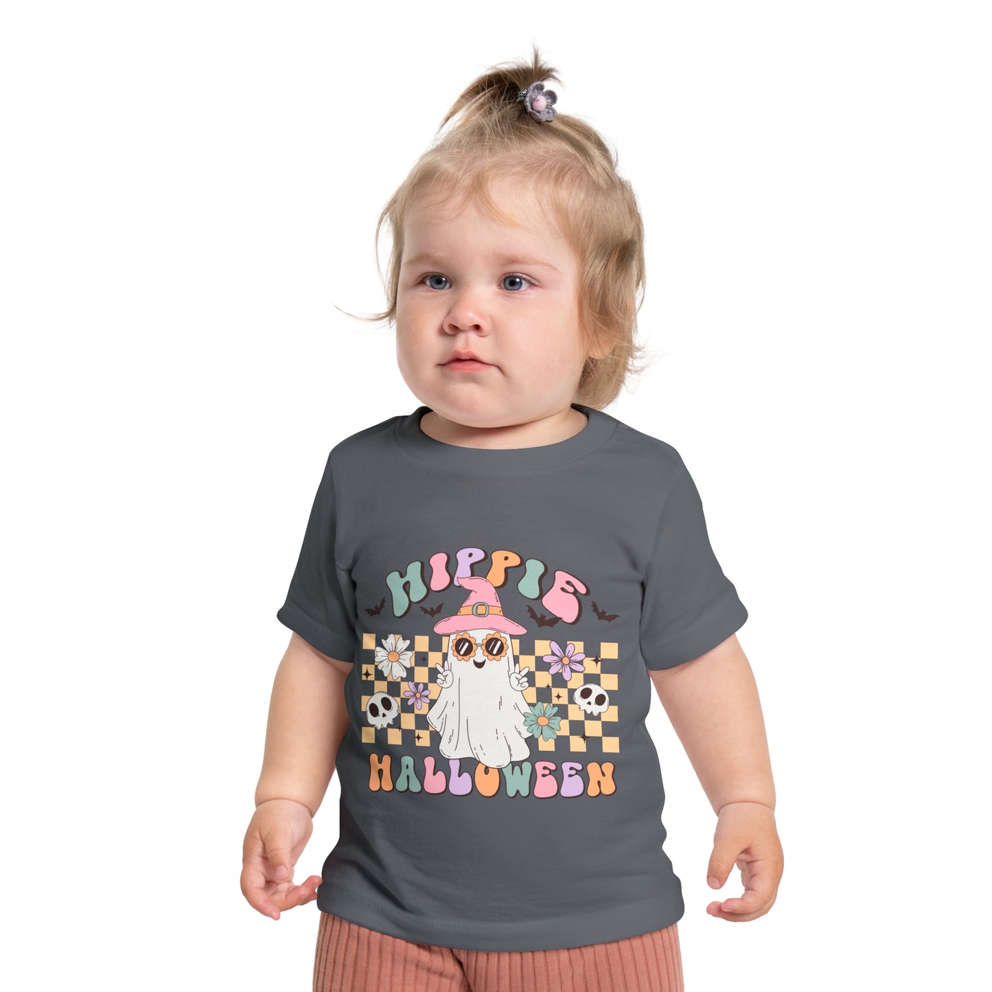 Hippie Halloween Baby Short Sleeve T-Shirt