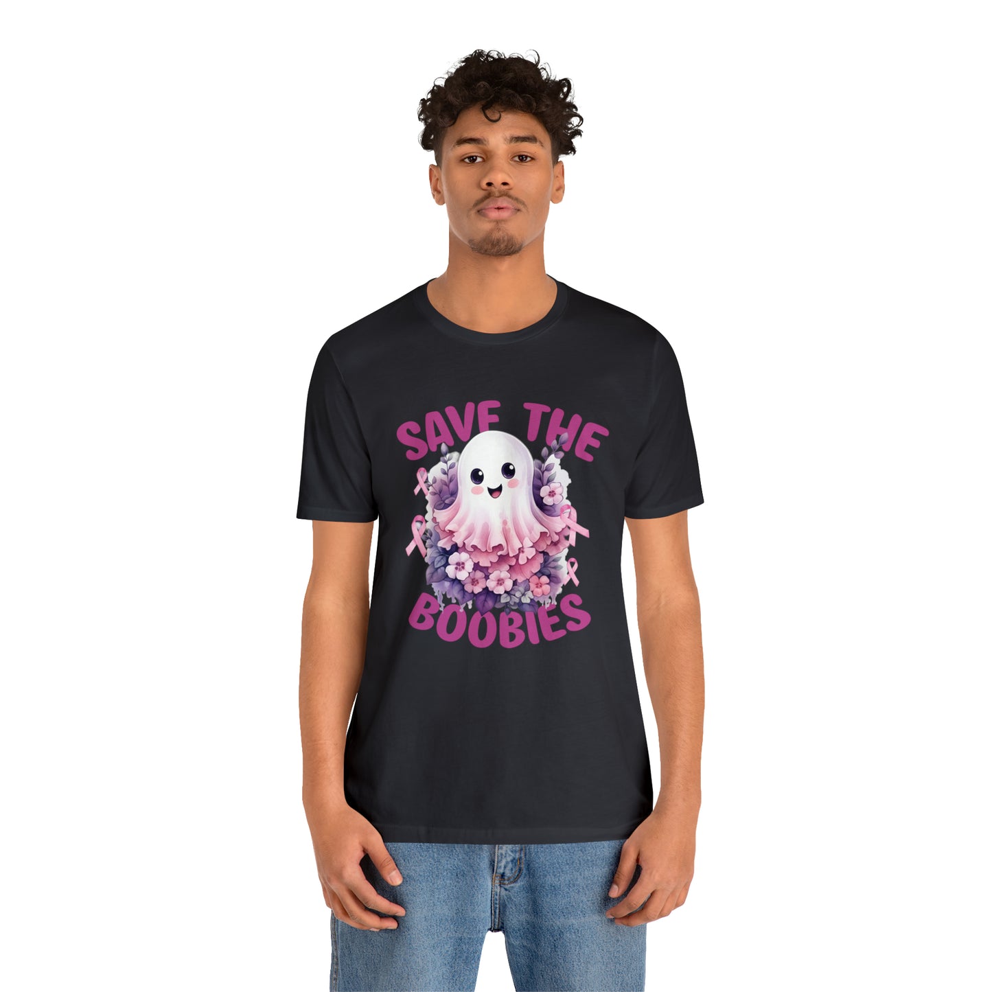 Save The Boobies Unisex Jersey Short Sleeve Tee