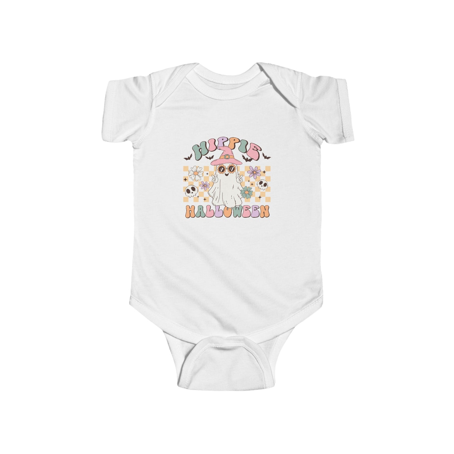 Hippie Halloween Infant Fine Jersey Bodysuit