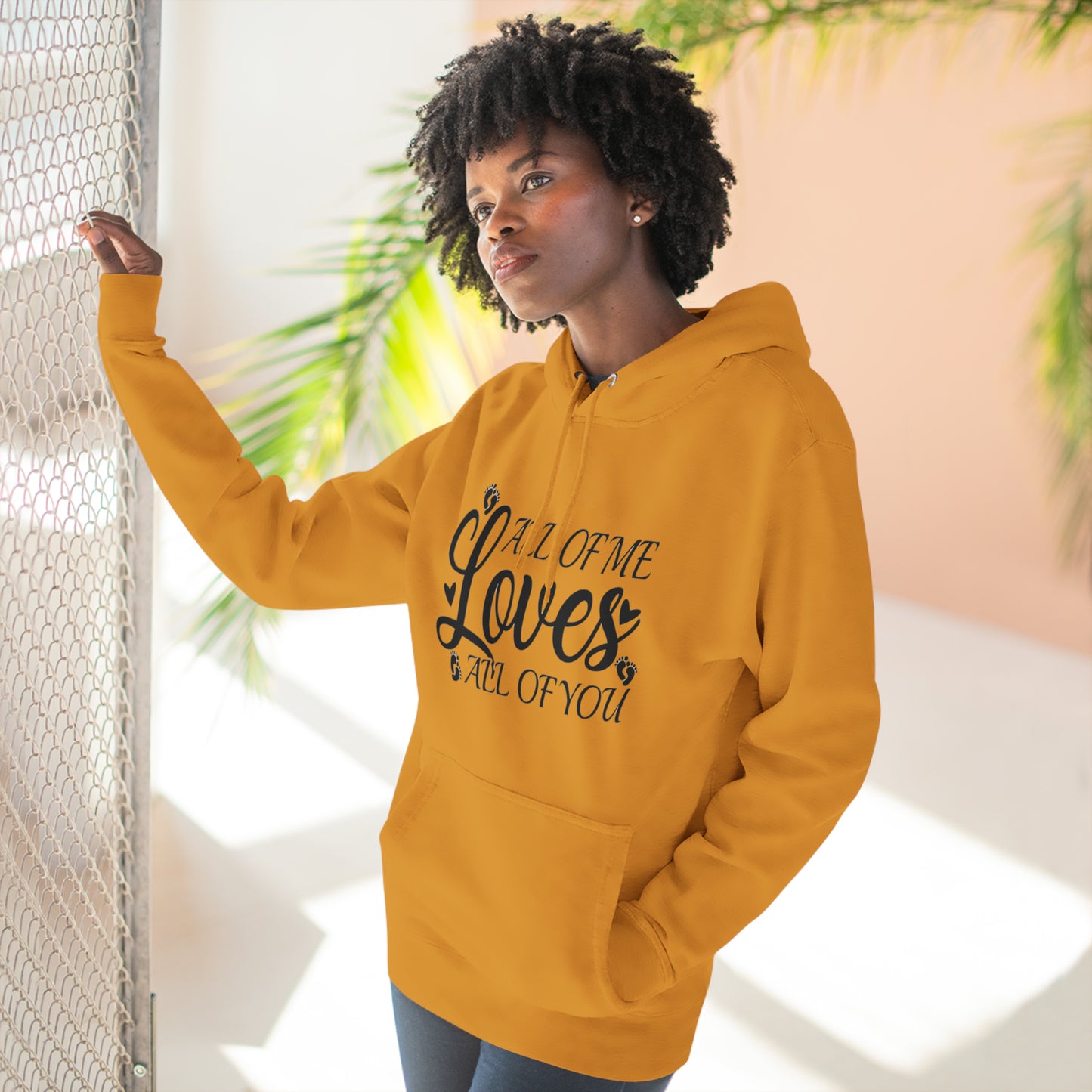 All Of Me Loves All Of You, Unisex Premium Pullover Hoodie, Hoodie