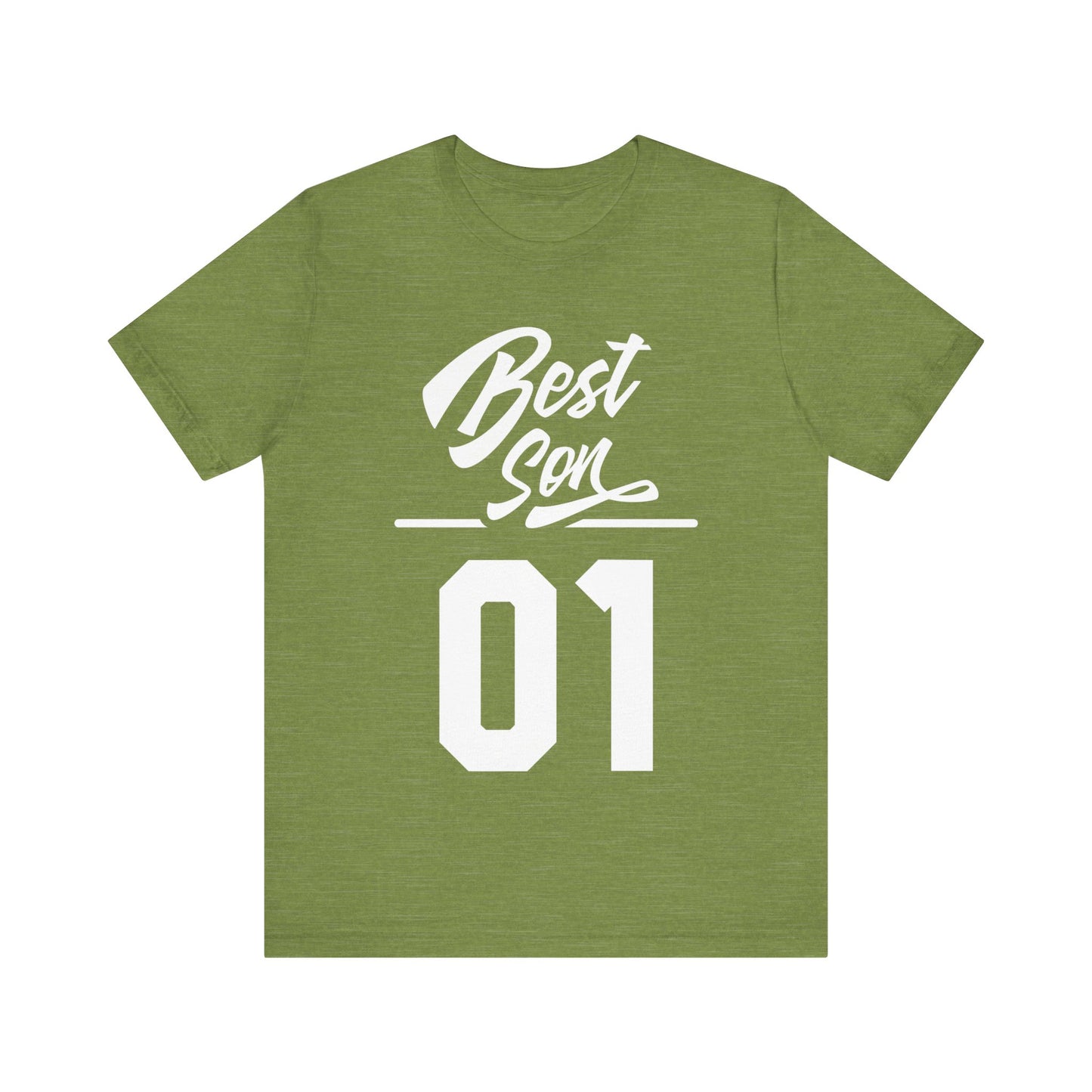 Best Son 01, Best Son Tee, Best Son T-shirt, Gift for Son, Dad to Son Gift, Unisex Jersey Short Sleeve Tee