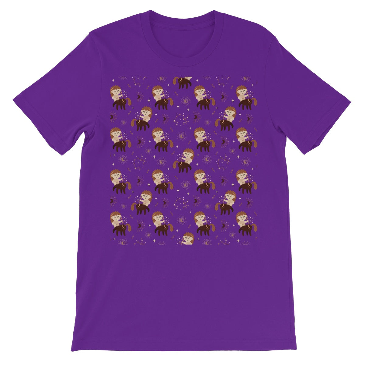 Sagittarius Pattern Unisex Short Sleeve T-Shirt