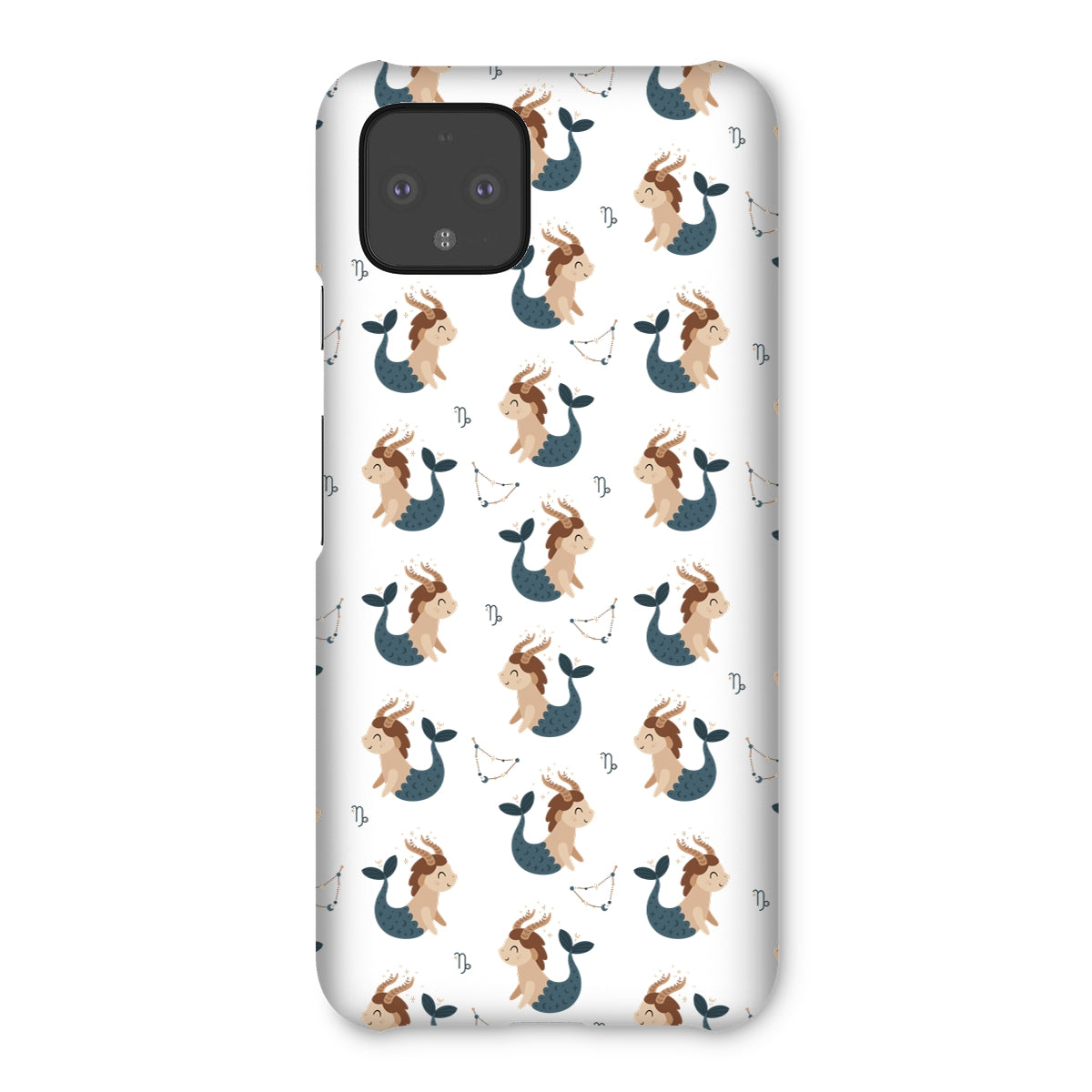 Capricorn Pattern Snap Phone Case