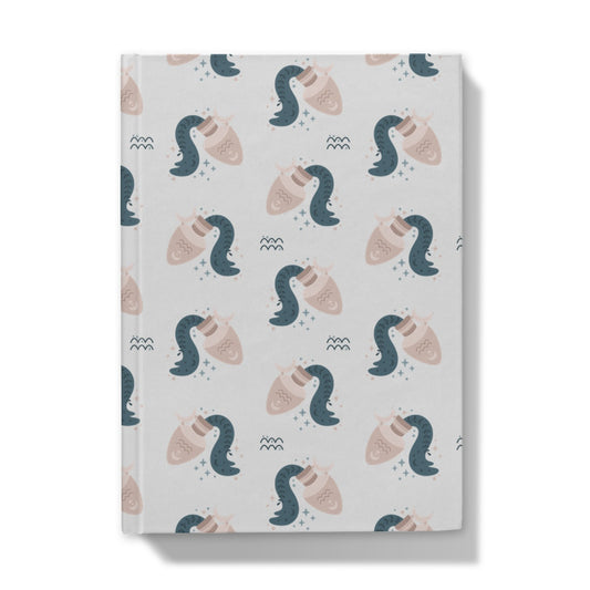 Aquarius Pattern Hardback Journal