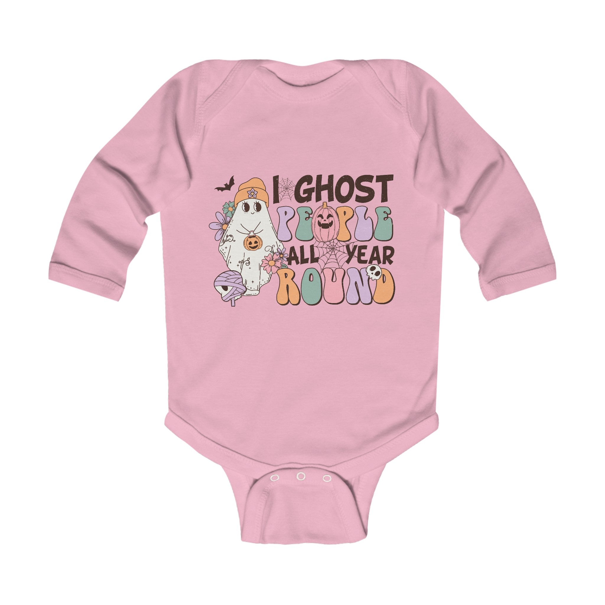Ghost People All Year Round Infant Long Sleeve Bodysuit