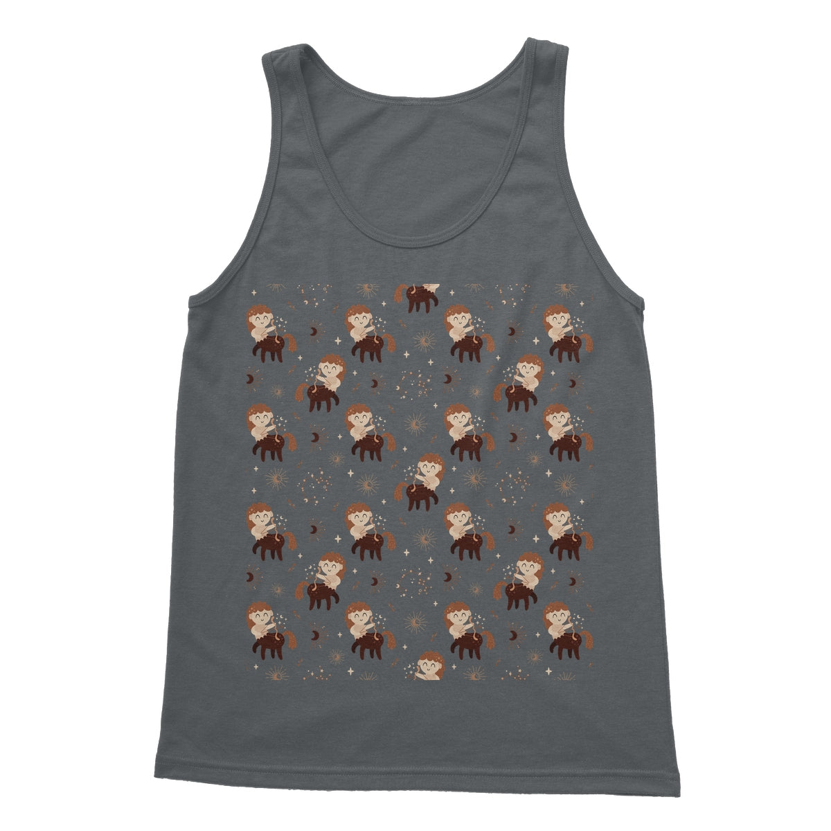 Sagittarius Pattern Softstyle Tank Top