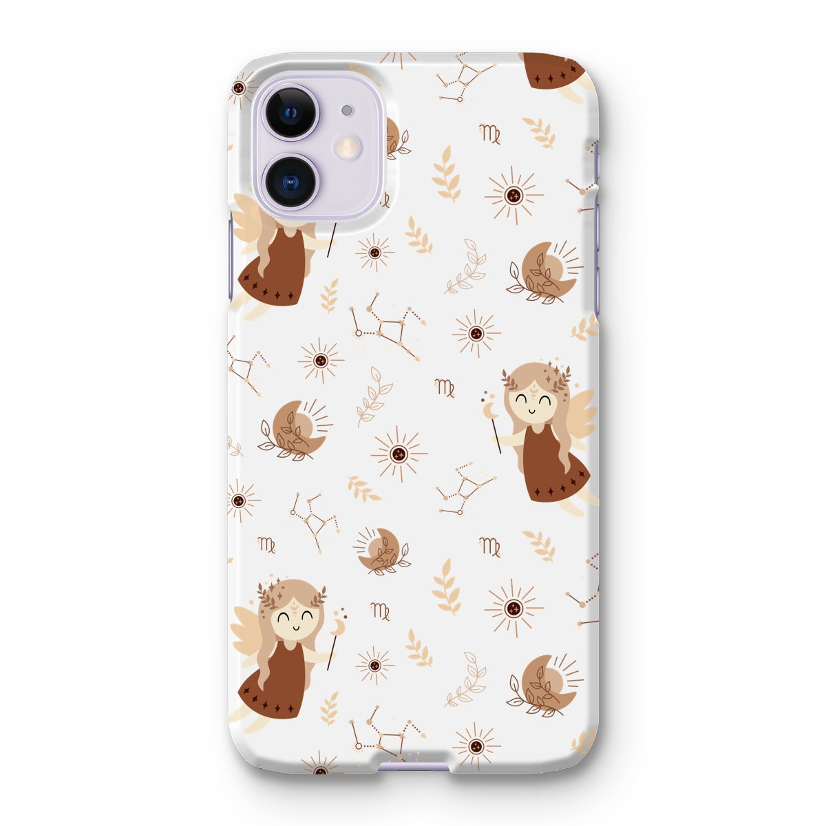 Virgo Pattern Snap Phone Case