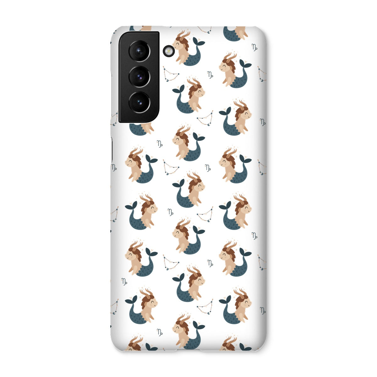 Capricorn Pattern Snap Phone Case