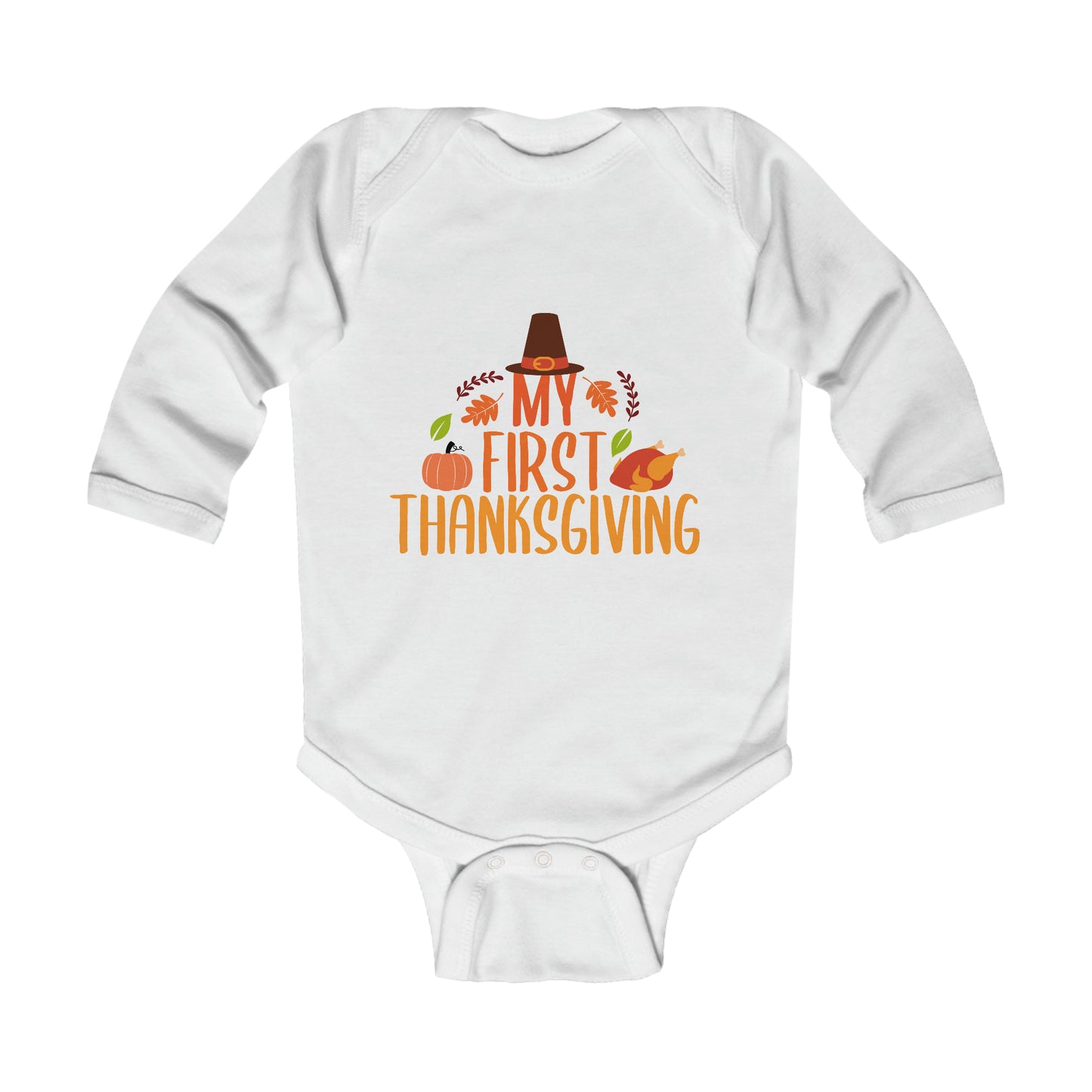 My First Thanksgiving Infant Long Sleeve Bodysuit