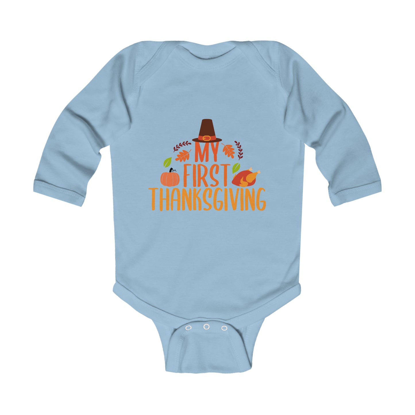 My First Thanksgiving Infant Long Sleeve Bodysuit