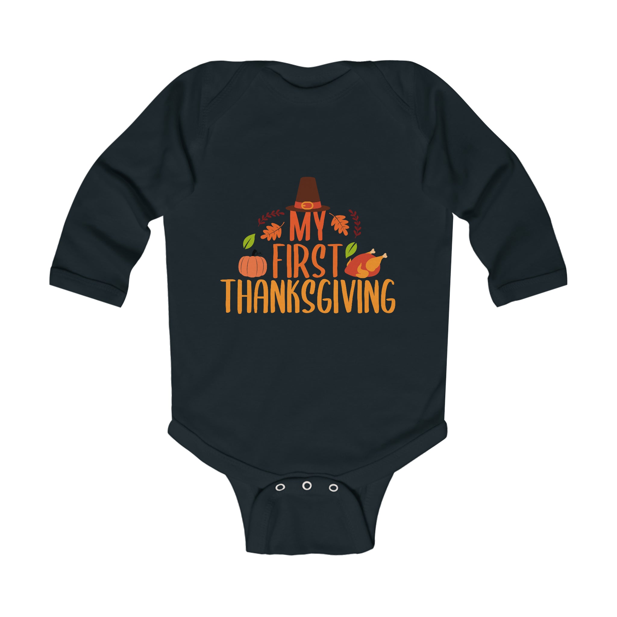 My First Thanksgiving Infant Long Sleeve Bodysuit