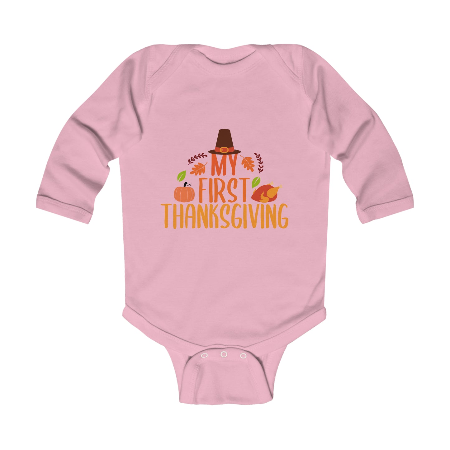 My First Thanksgiving Infant Long Sleeve Bodysuit