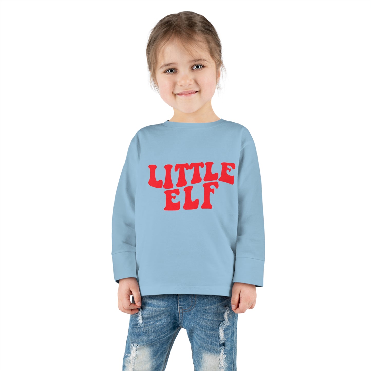 Little Elf Toddler Long Sleeve Tee