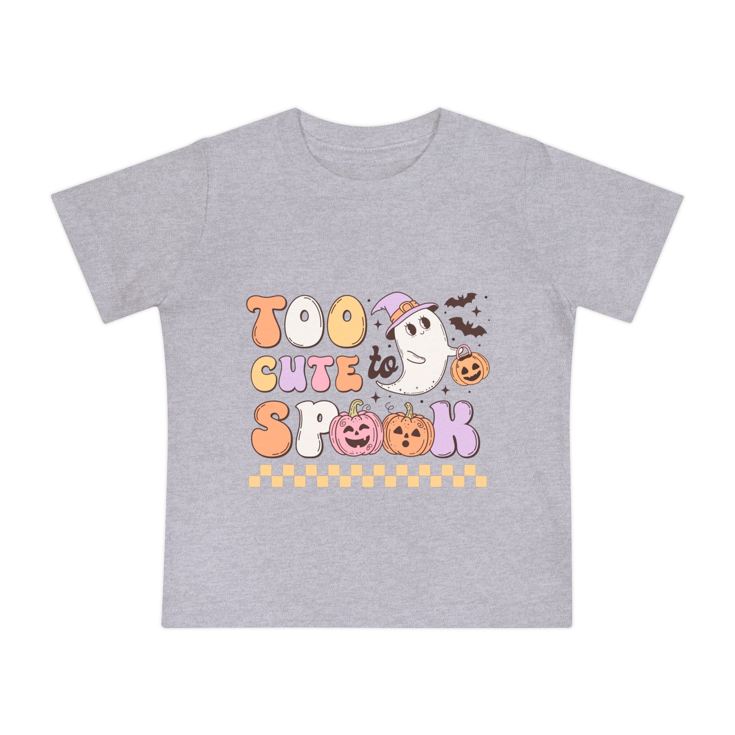 Too Cute To Spook Baby Short Sleeve T-Shirt