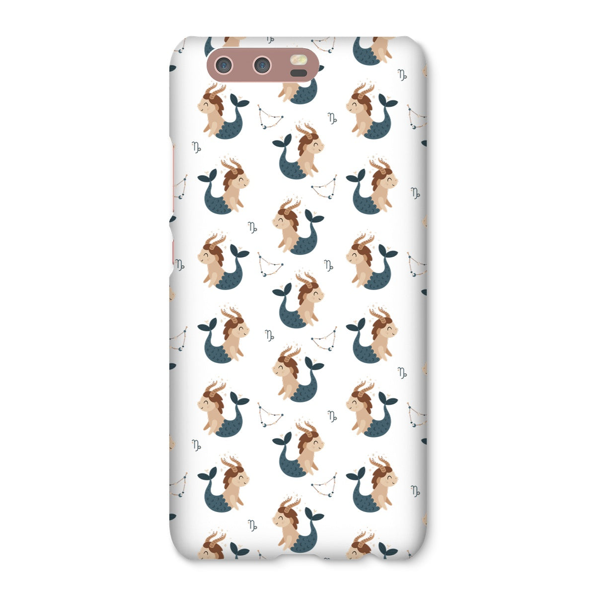 Capricorn Pattern Snap Phone Case