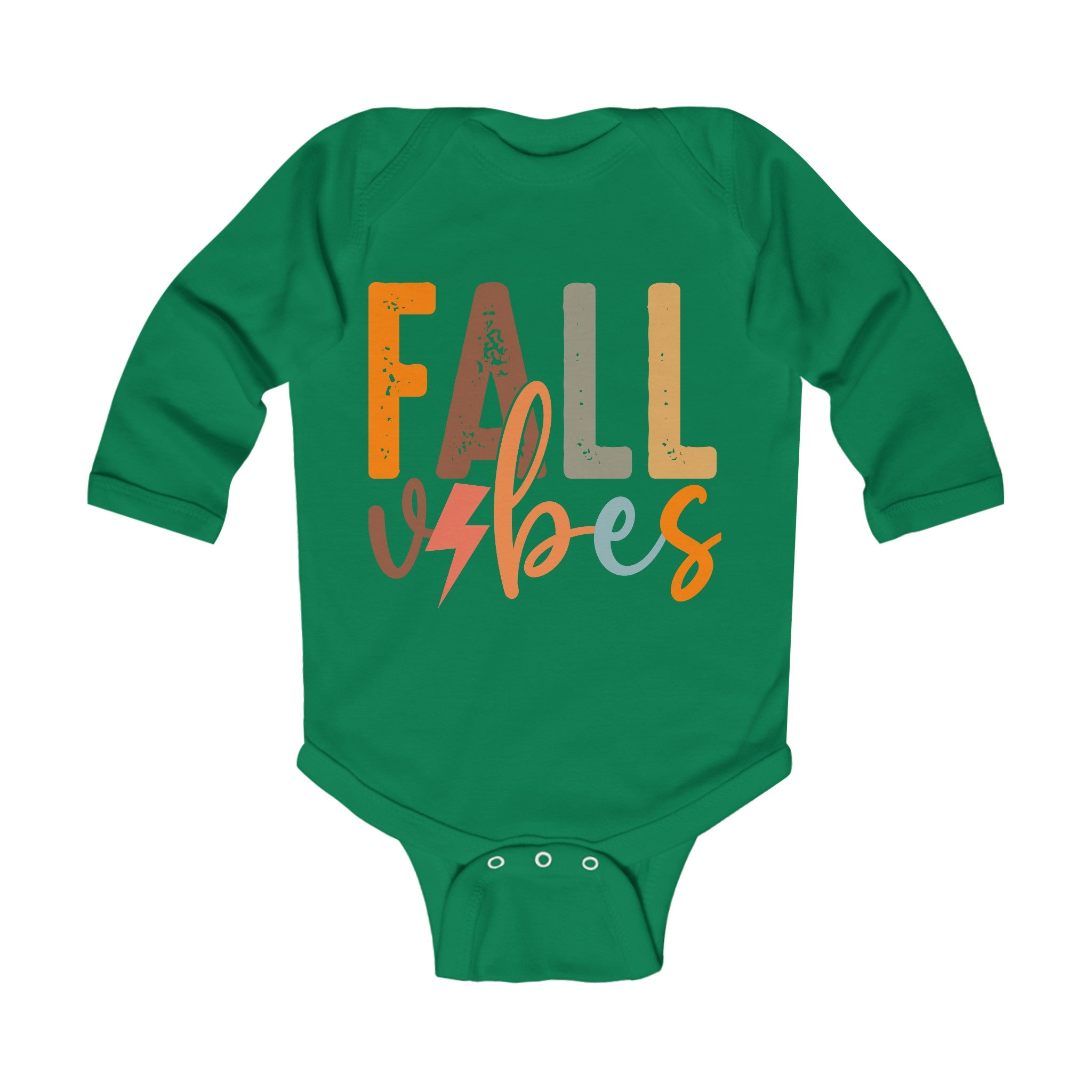 Fall Vibes Infant Long Sleeve Bodysuit Onesie