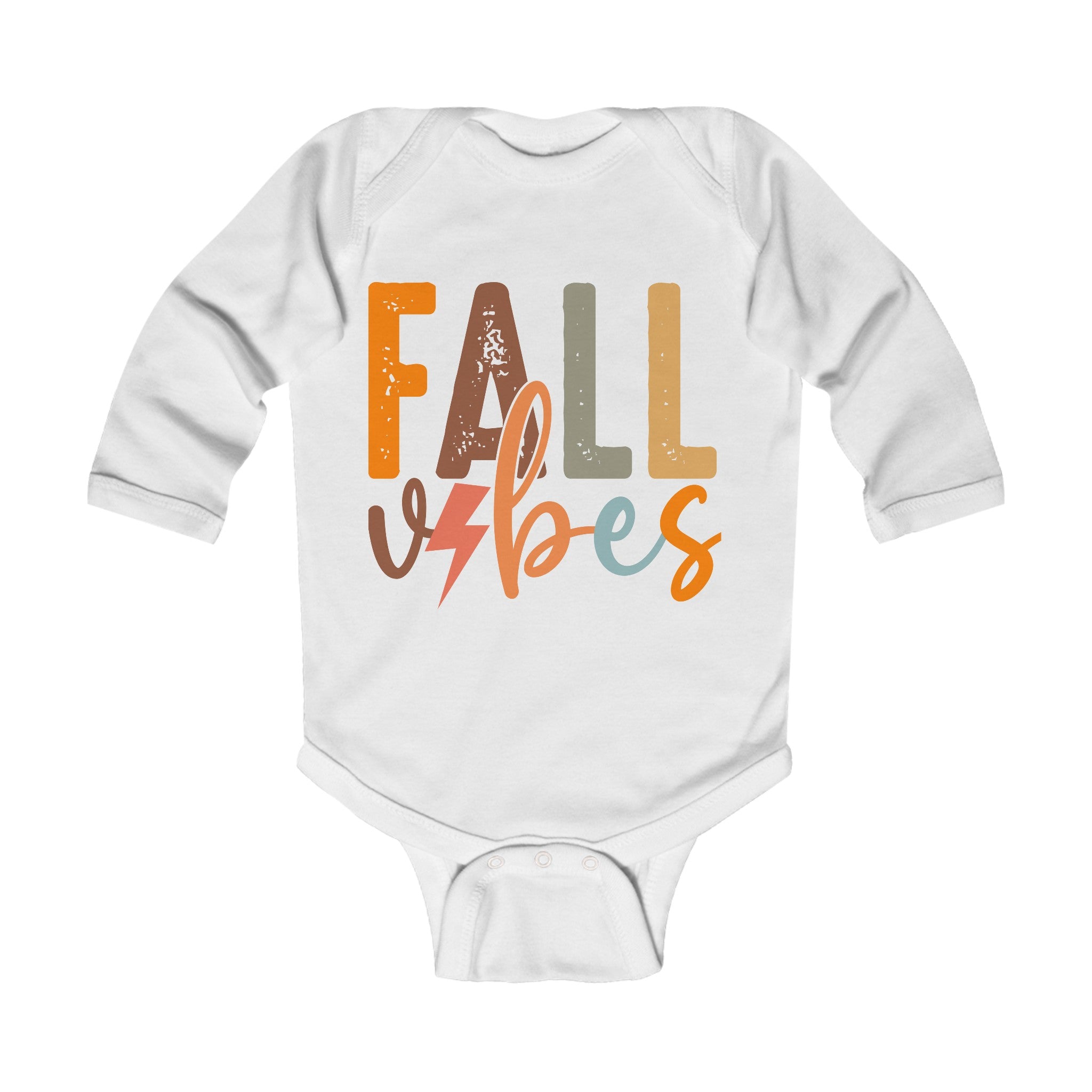 Fall Vibes Infant Long Sleeve Bodysuit Onesie