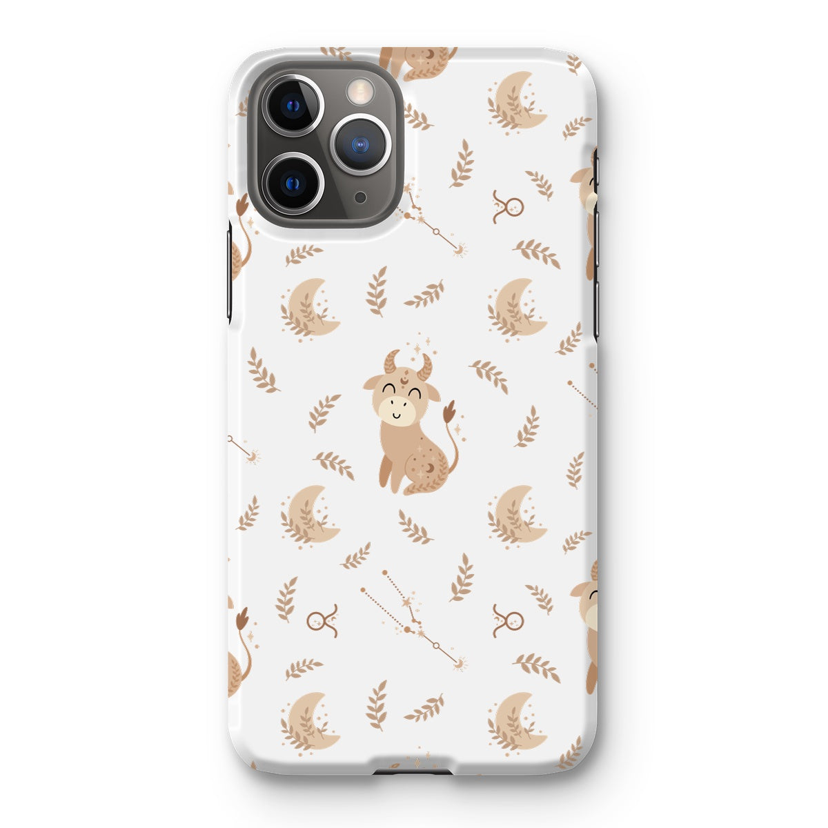 Taurus Pattern Snap Phone Case