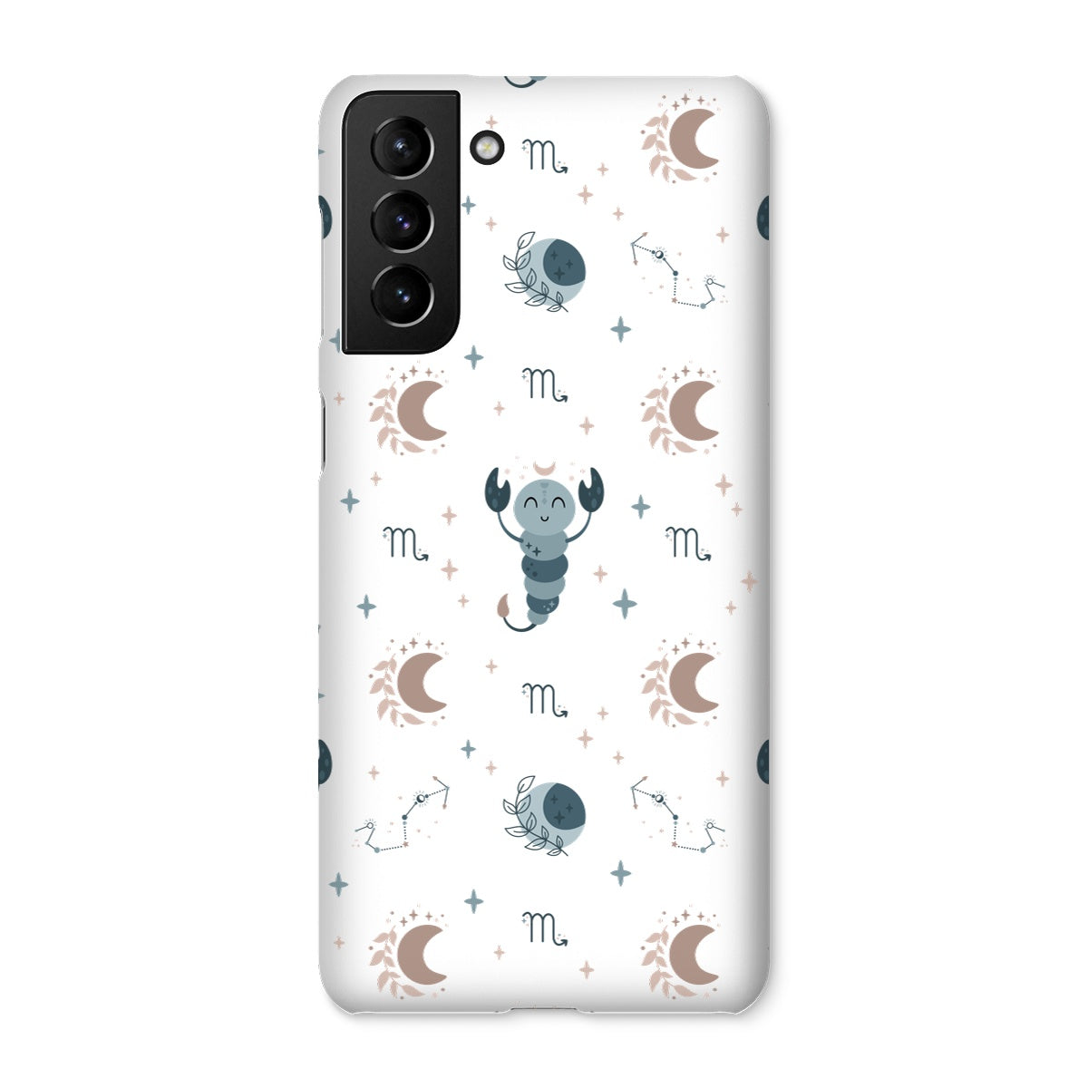 Scorpio Pattern Snap Phone Case