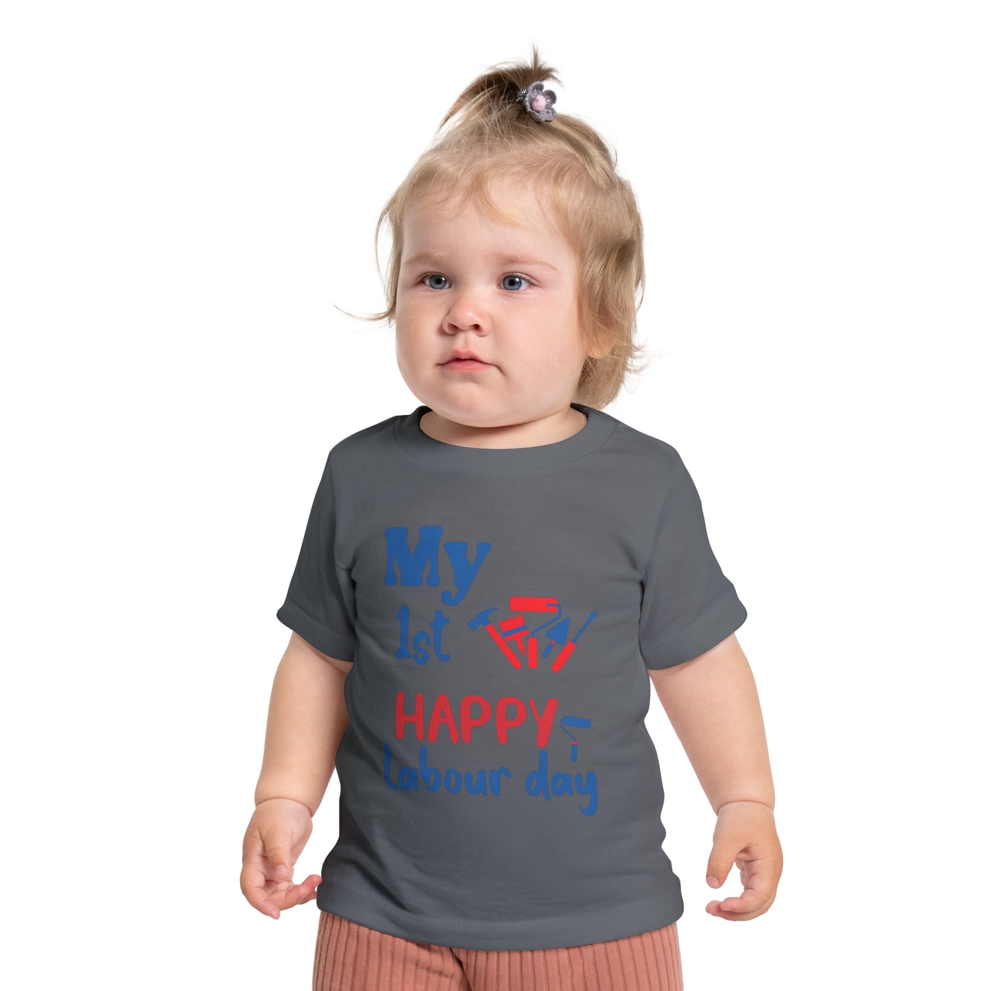 1st Labour Day Baby Short Sleeve T-Shirt