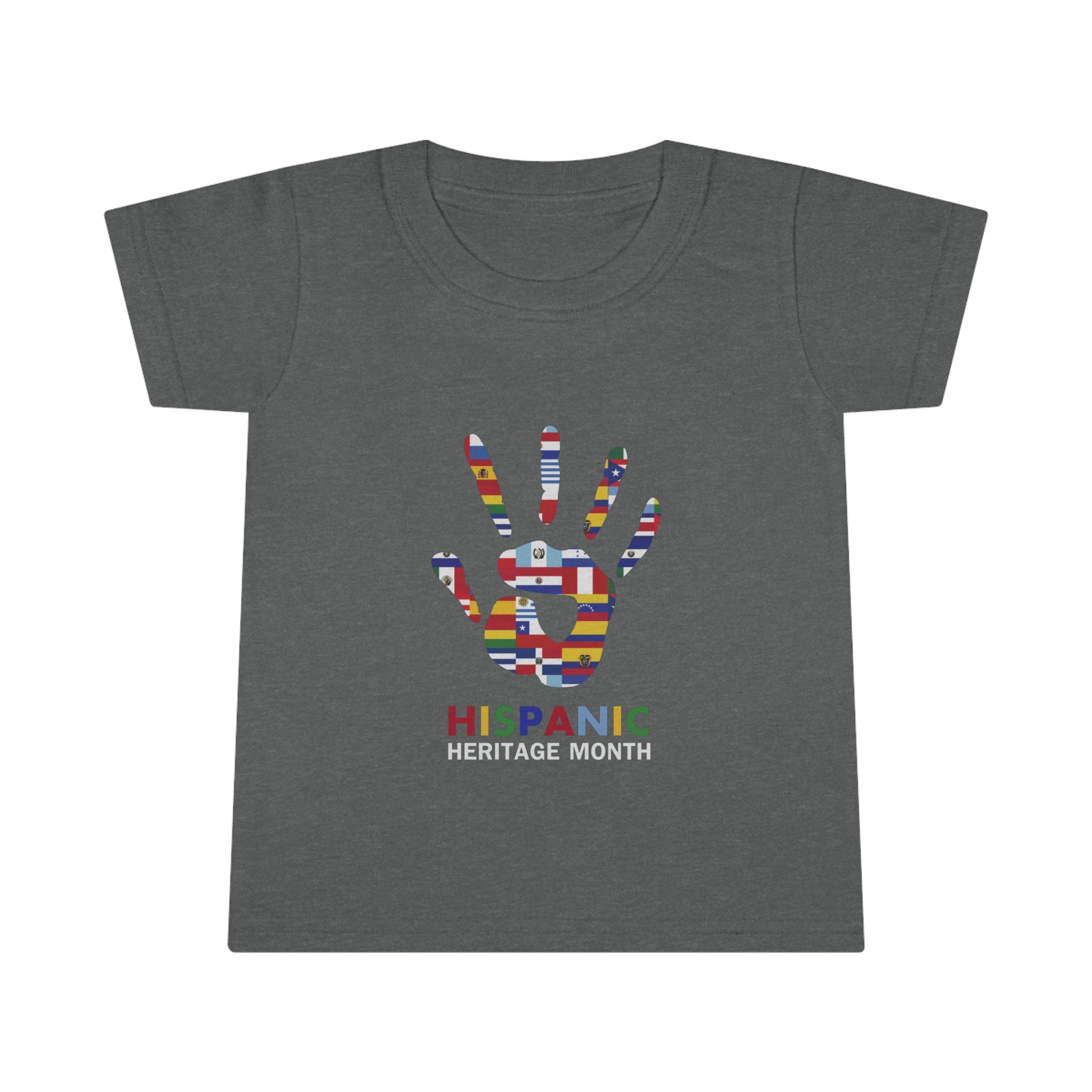 Flag Handprint - Hispanic Heritage Month Toddler T-shirt