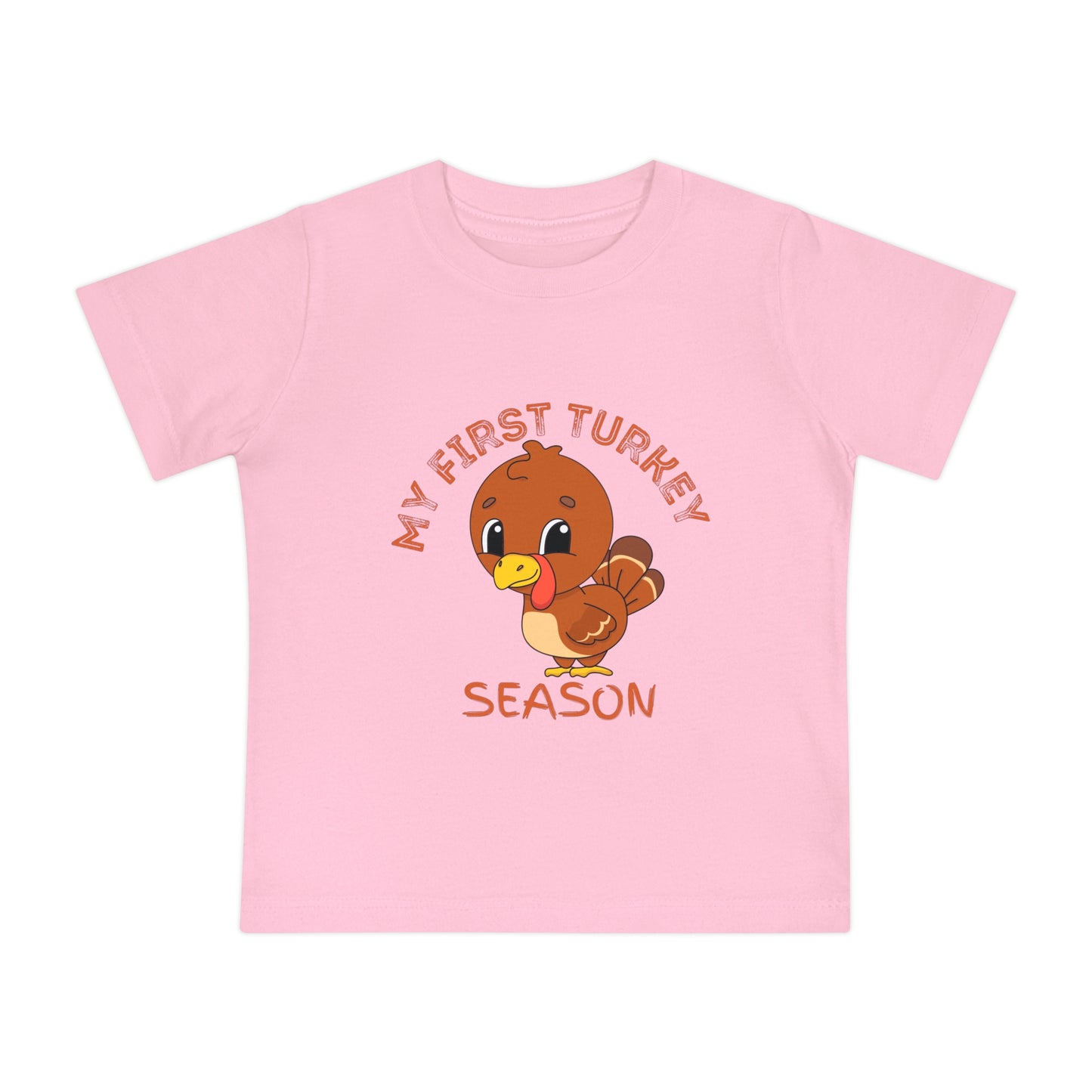 My First Turkey Season Baby Short Sleeve T-Shirt