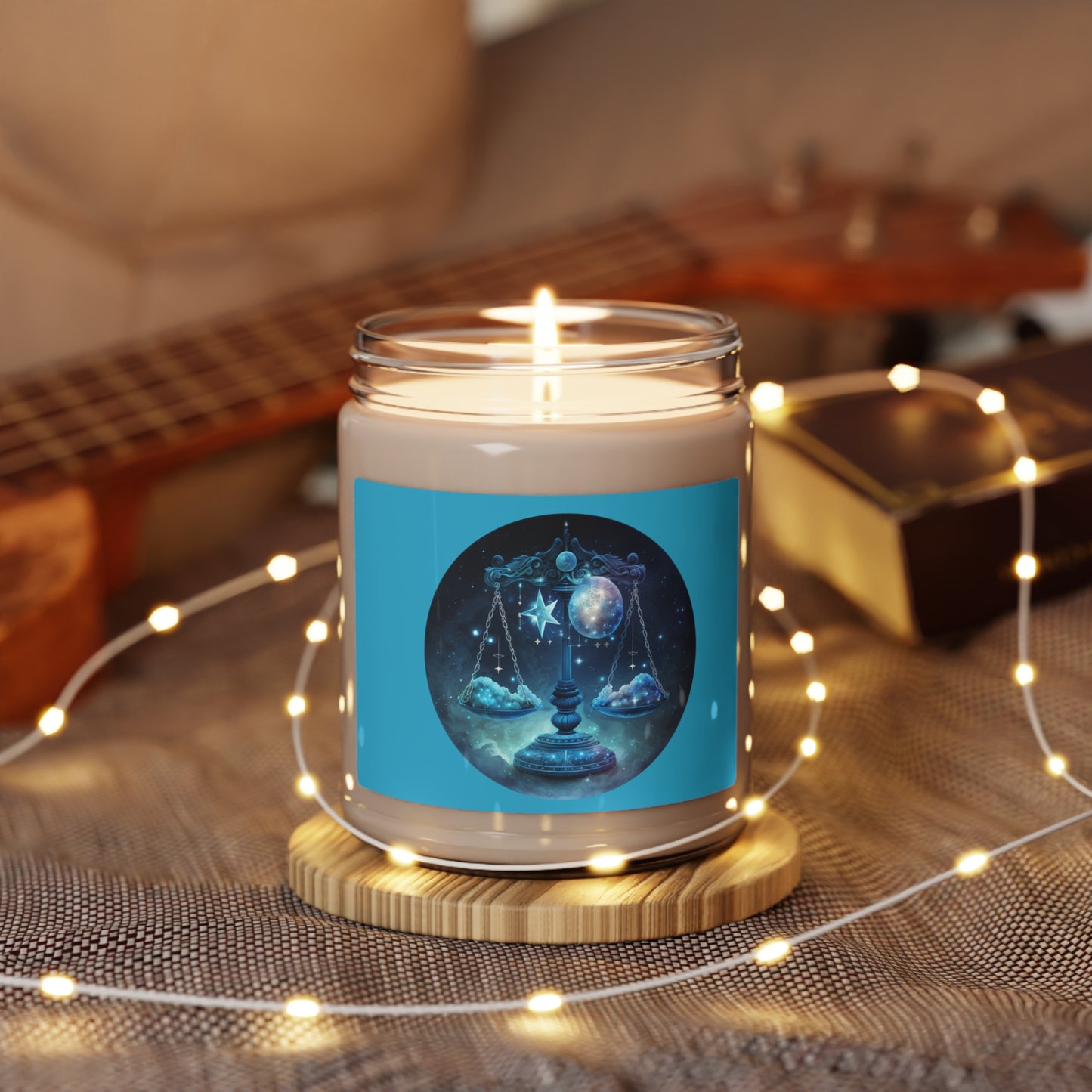 Libra Star Sign Soy Candle Zodiac Customized Candle Gift For Birthday