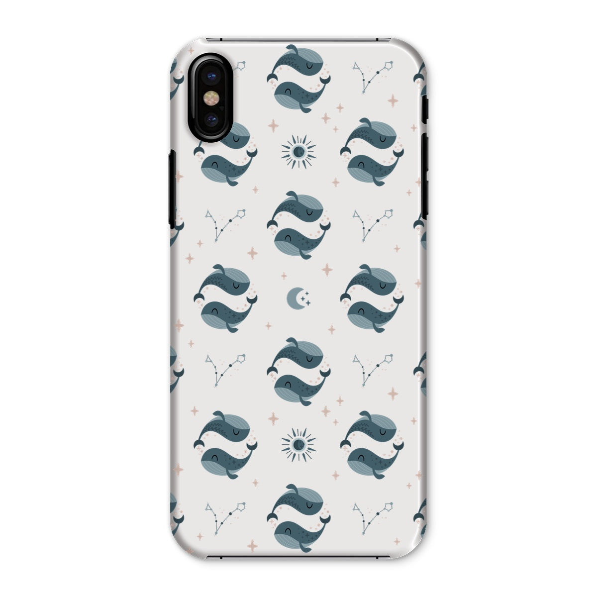 Pisces Pattern Snap Phone Case