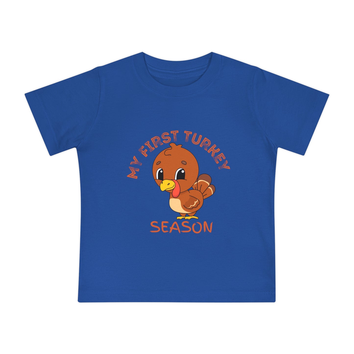 My First Turkey Season Baby Short Sleeve T-Shirt