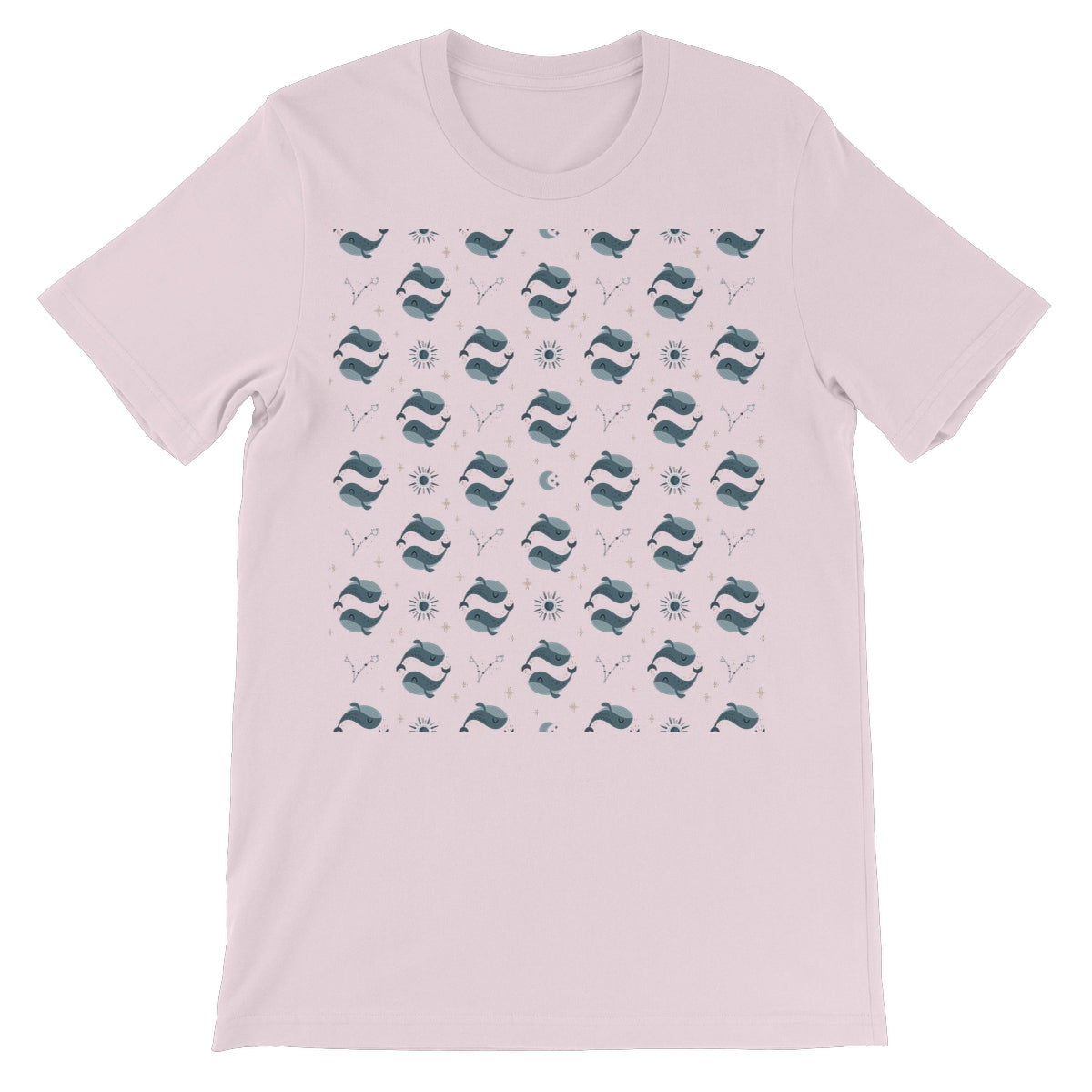 Pisces Pattern Unisex Short Sleeve T-Shirt