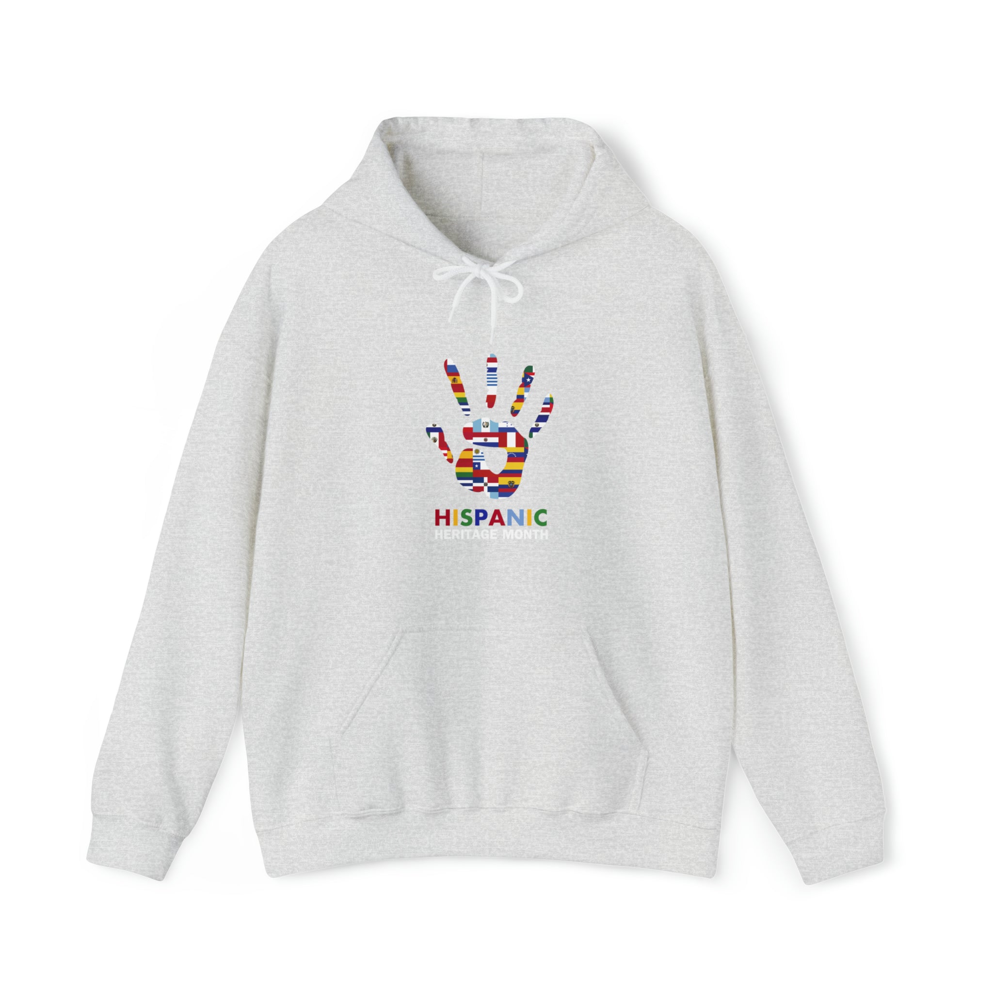 Flag Handprint - Hispanic Heritage Month Unisex Hoodie
