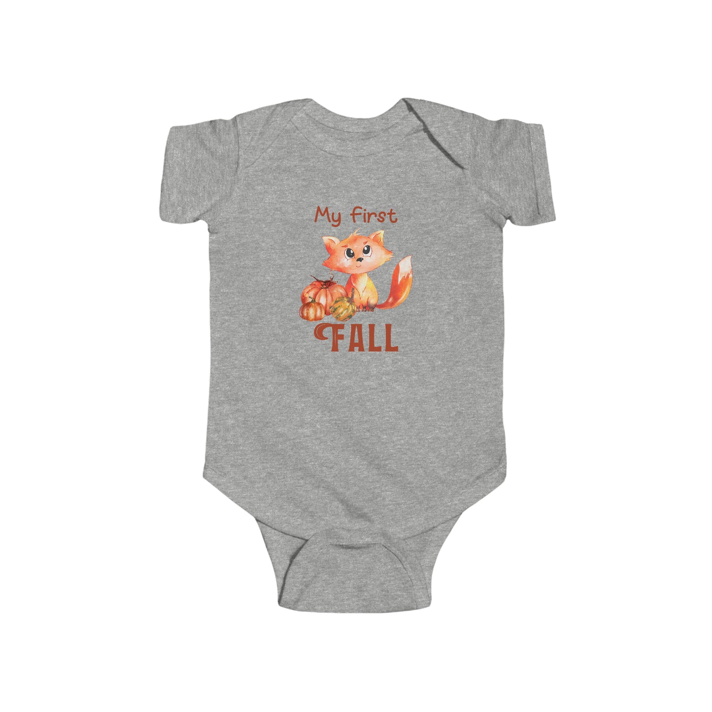 My First Fall Infant Fine Jersey Bodysuit