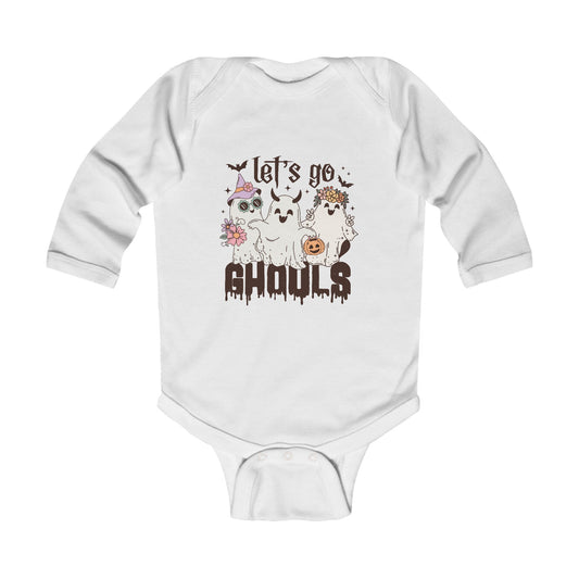 Let's Go Ghouls Infant Long Sleeve Bodysuit