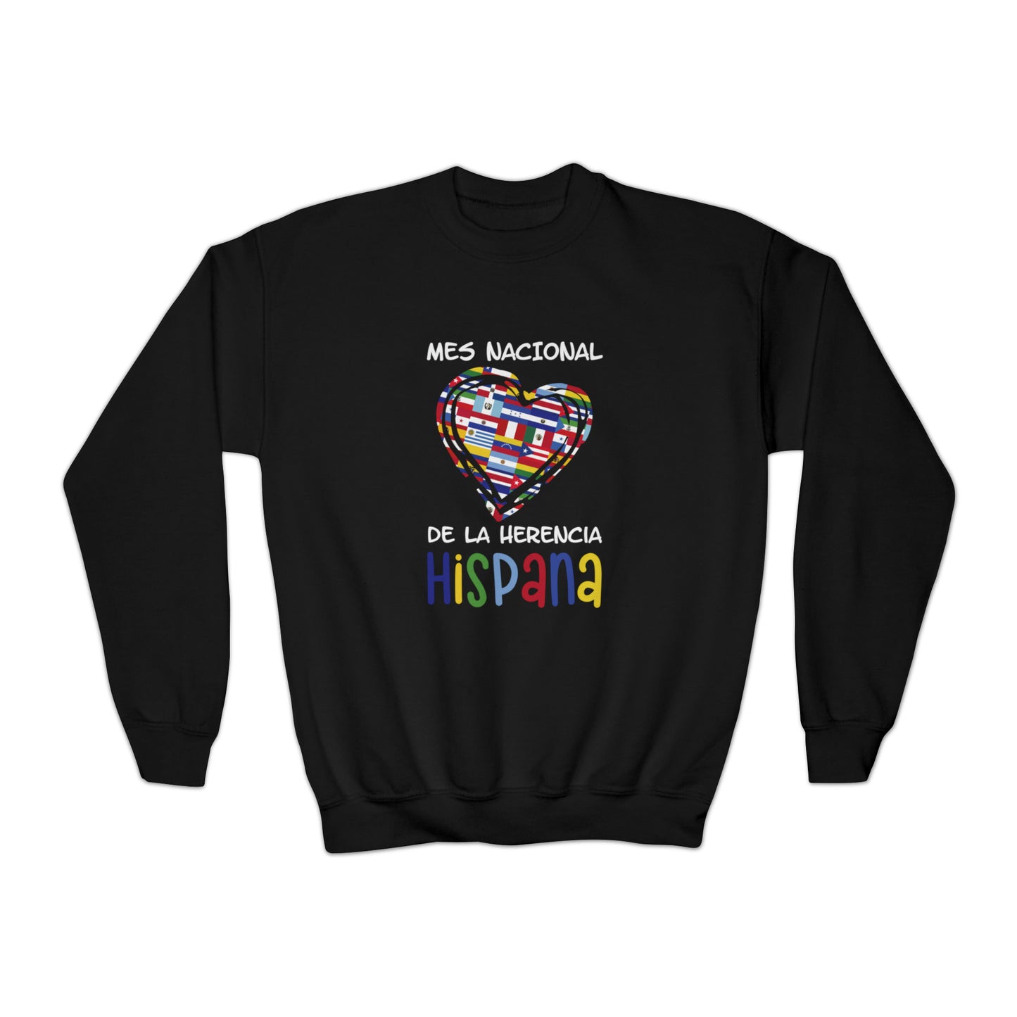 Hispanic Heritage Month Youth Crewneck Sweatshirt