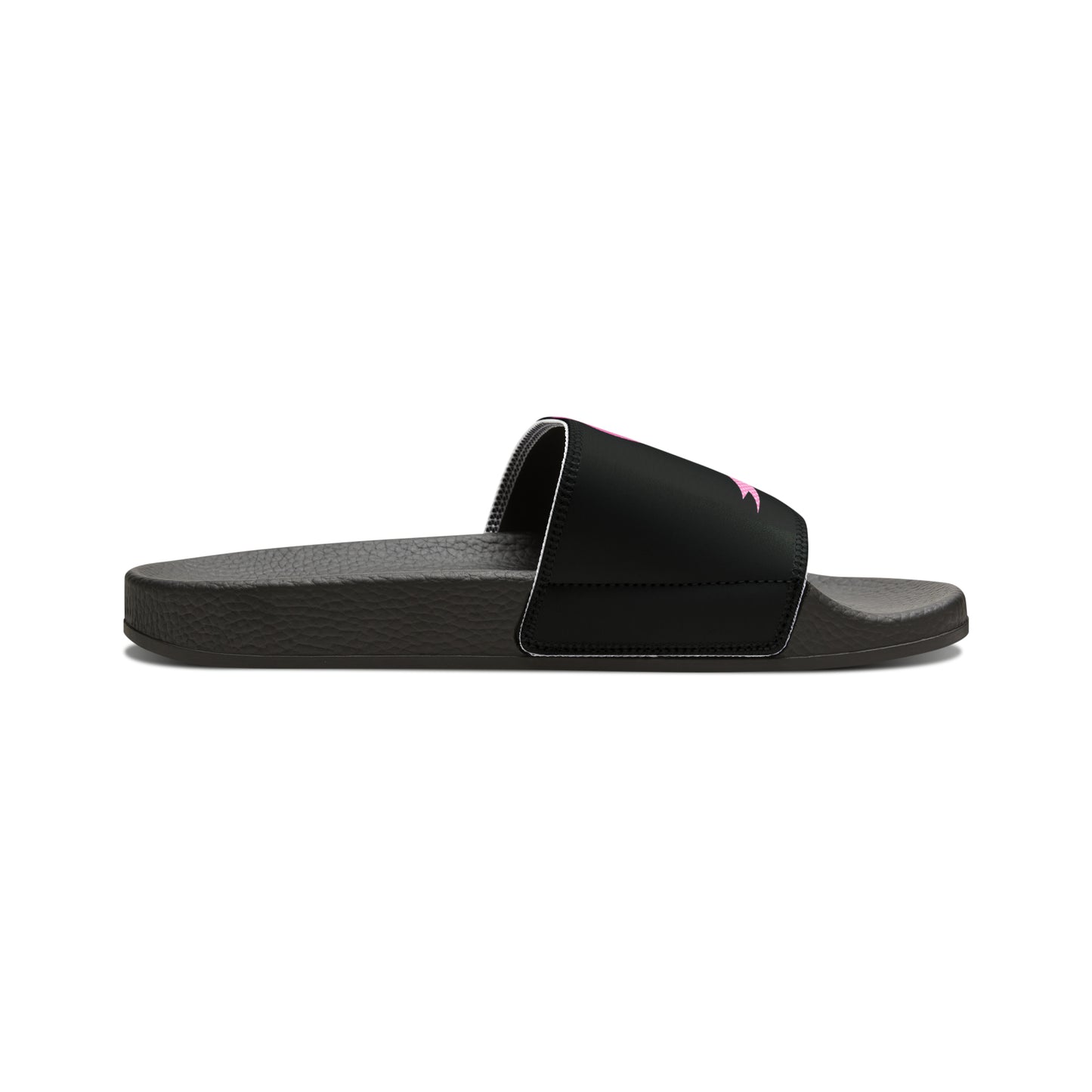 Breast Cancer Women's PU Slide Sandals