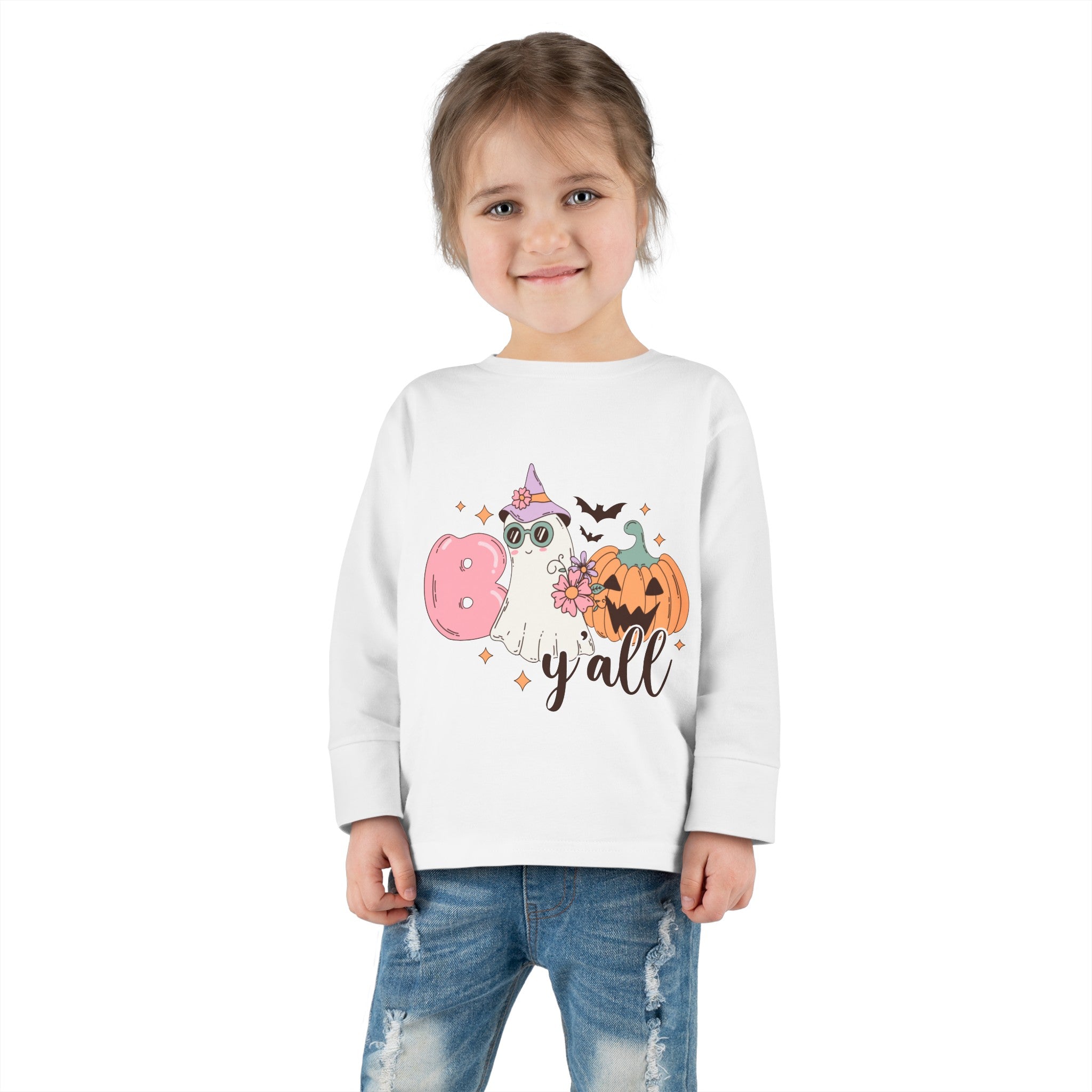 Boo Y All Toddler Long Sleeve Tee
