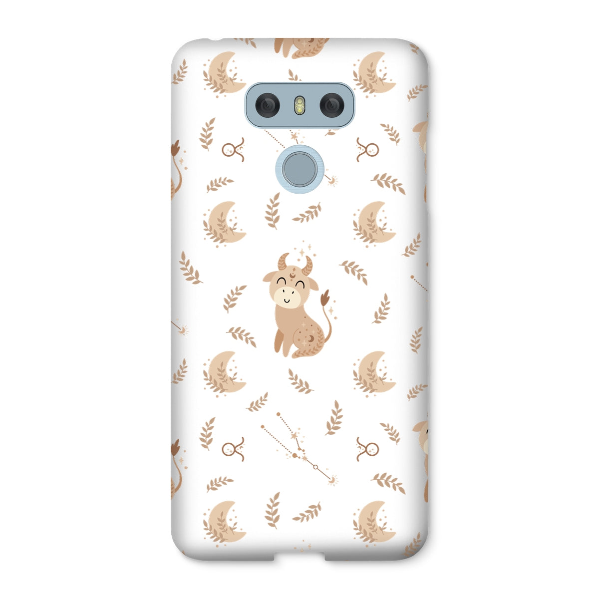 Taurus Pattern Snap Phone Case