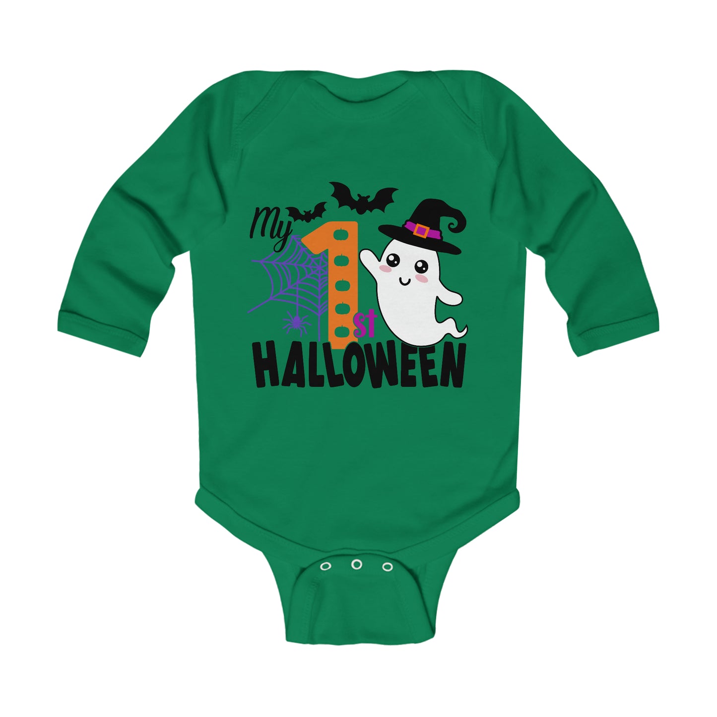 My First Halloween Infant Long Sleeve Bodysuit