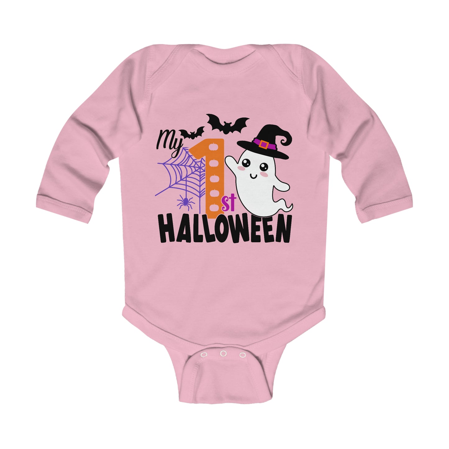 My First Halloween Infant Long Sleeve Bodysuit