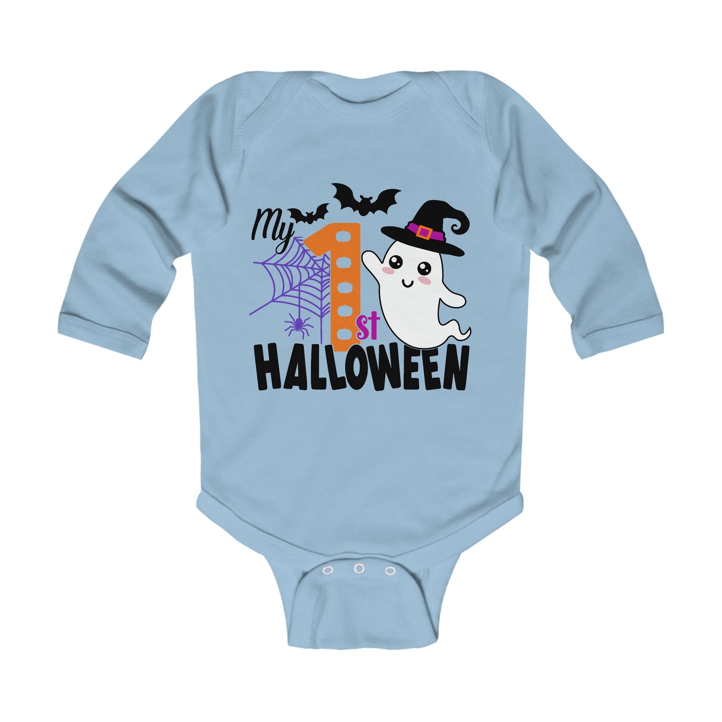 My First Halloween Infant Long Sleeve Bodysuit