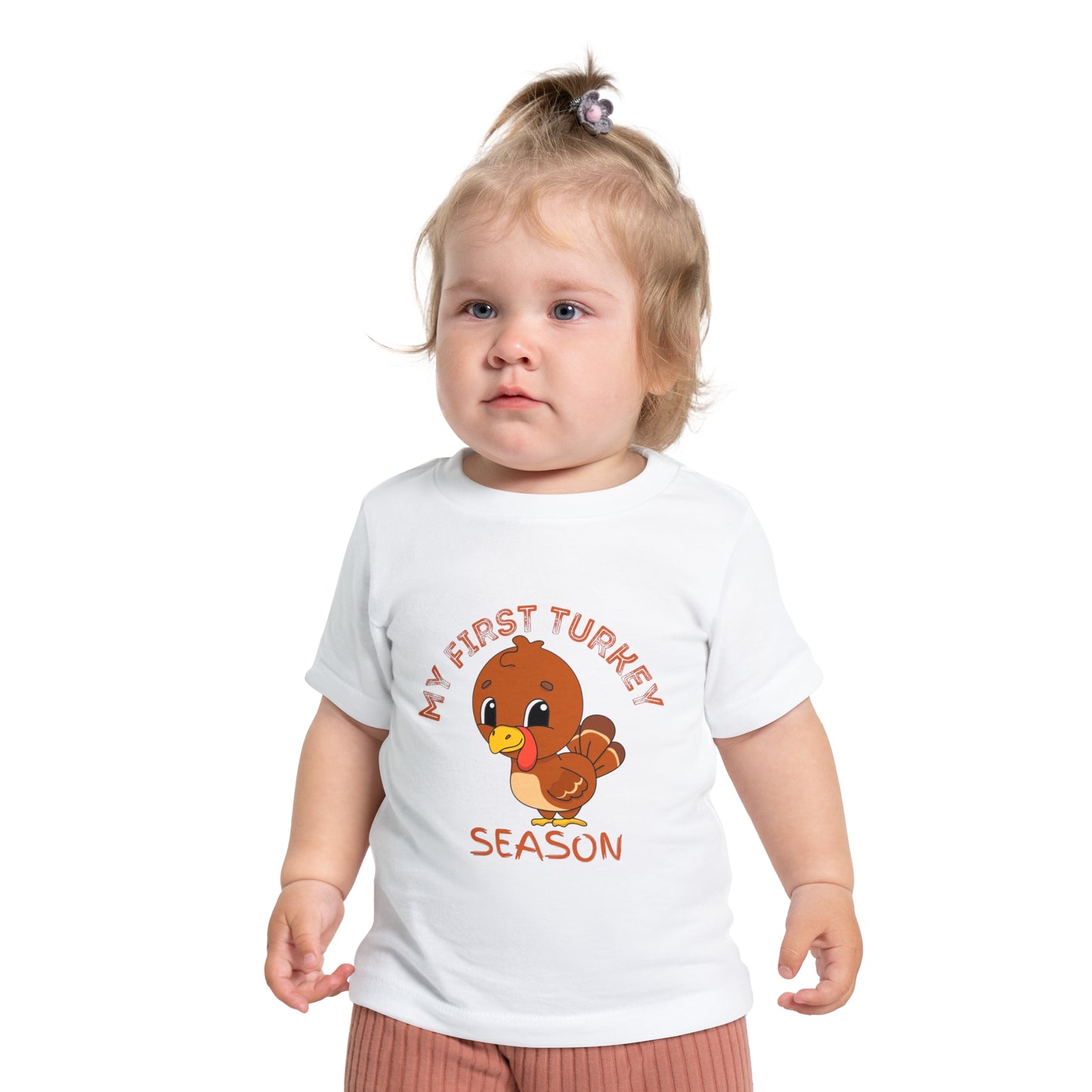 My First Turkey Season Baby Short Sleeve T-Shirt