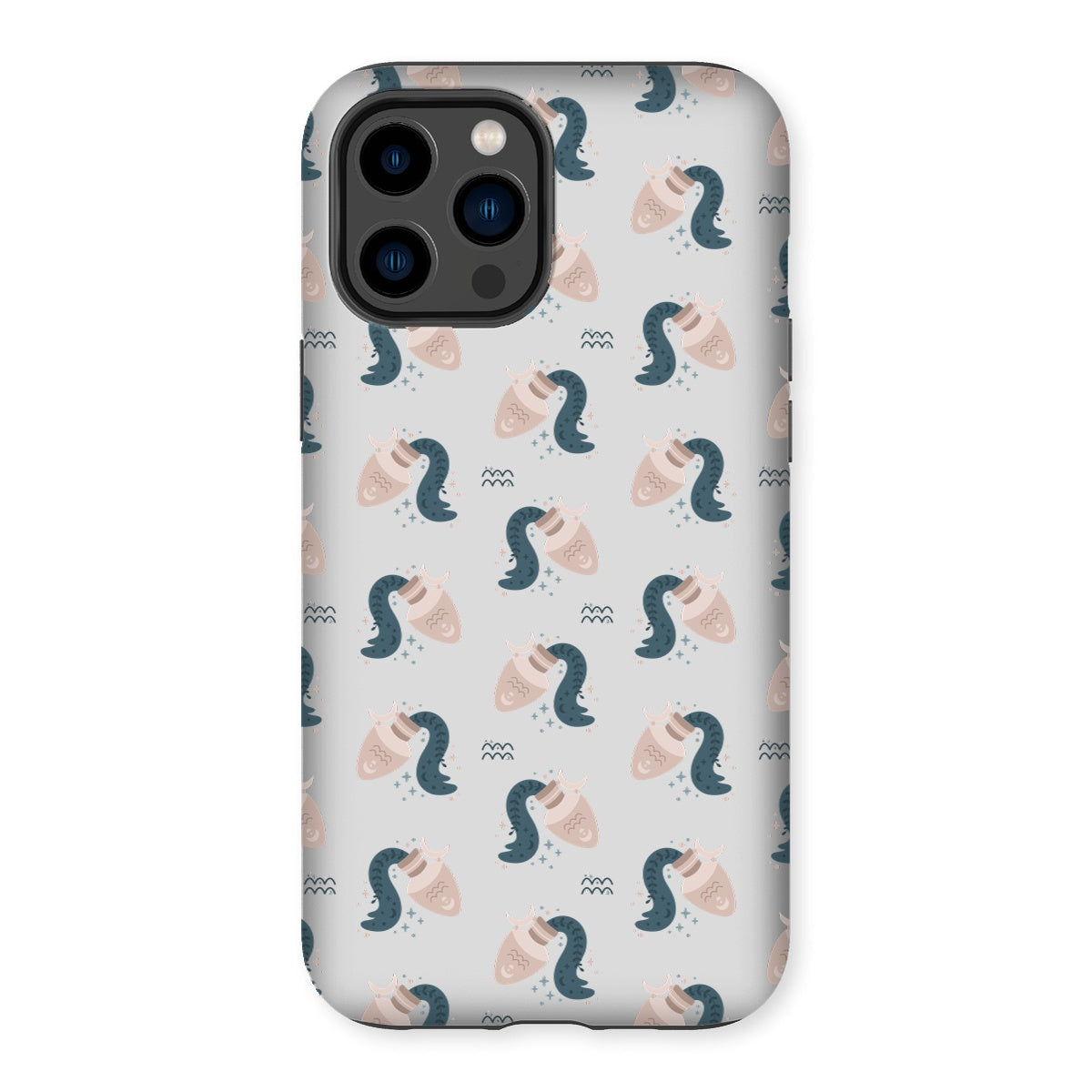 Aquarius Pattern Tough Phone Case