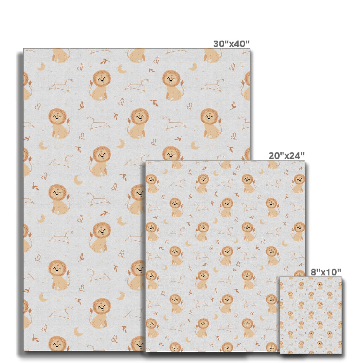 Leo Pattern Canvas