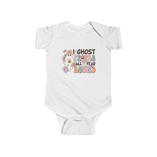 I Ghost People All Year Round  Infant Fine Jersey Bodysuit