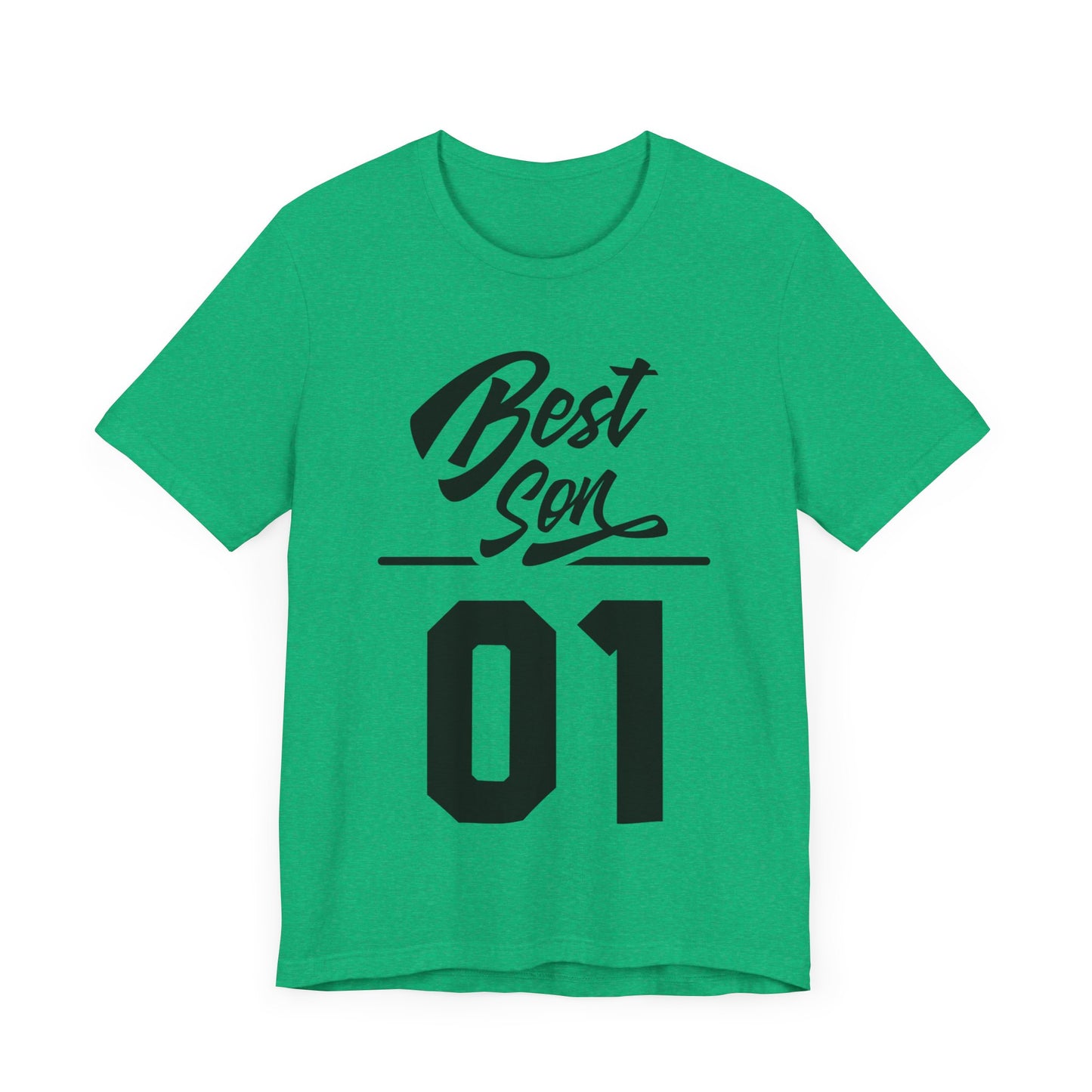 Best Son 01, Best Son Tee, Best Son T-shirt, Gift for Son, Dad to Son Gift, Unisex Jersey Short Sleeve Tee