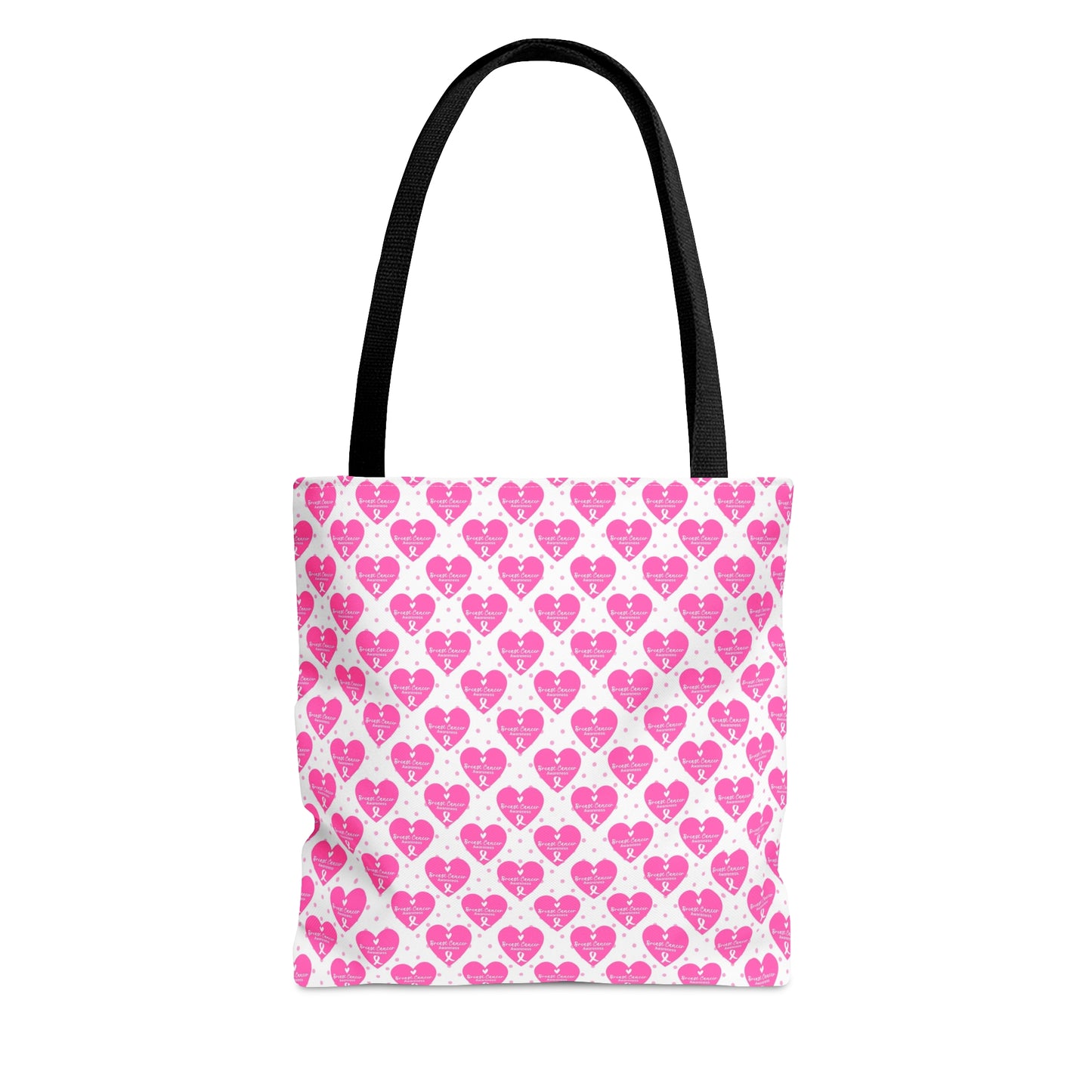 Pink Breast Cancer Awareness Tote Bag