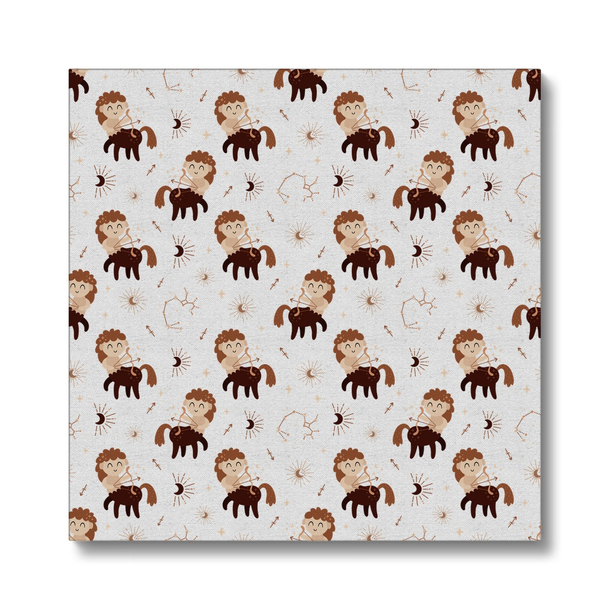 Sagittarius Pattern Eco Canvas